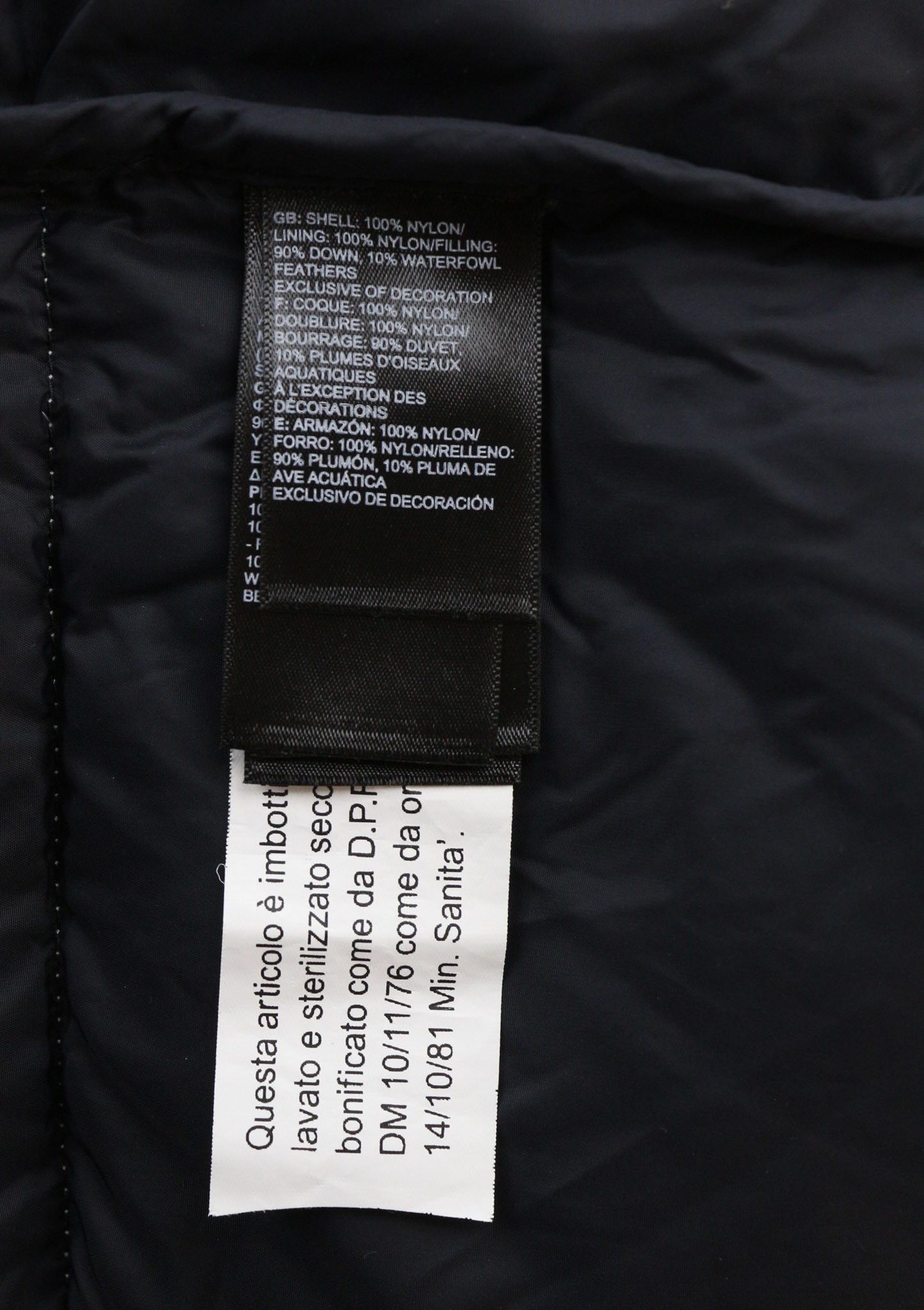 The North Face 1996 RETRO NUPTSE S Black Puffer 700 Down Jacket 79789 Size US S / EU 44-46 / 1 - 9 Thumbnail