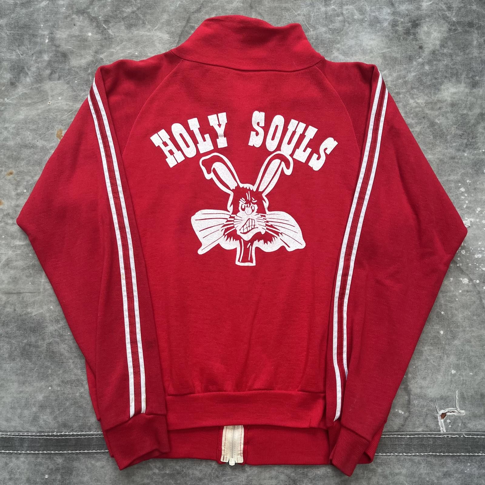 Vintage Vintage 1970s Holy Souls Bunny Rabbit Religion School Jacket Size US M / EU 48-50 / 2 - 1 Thumbnail