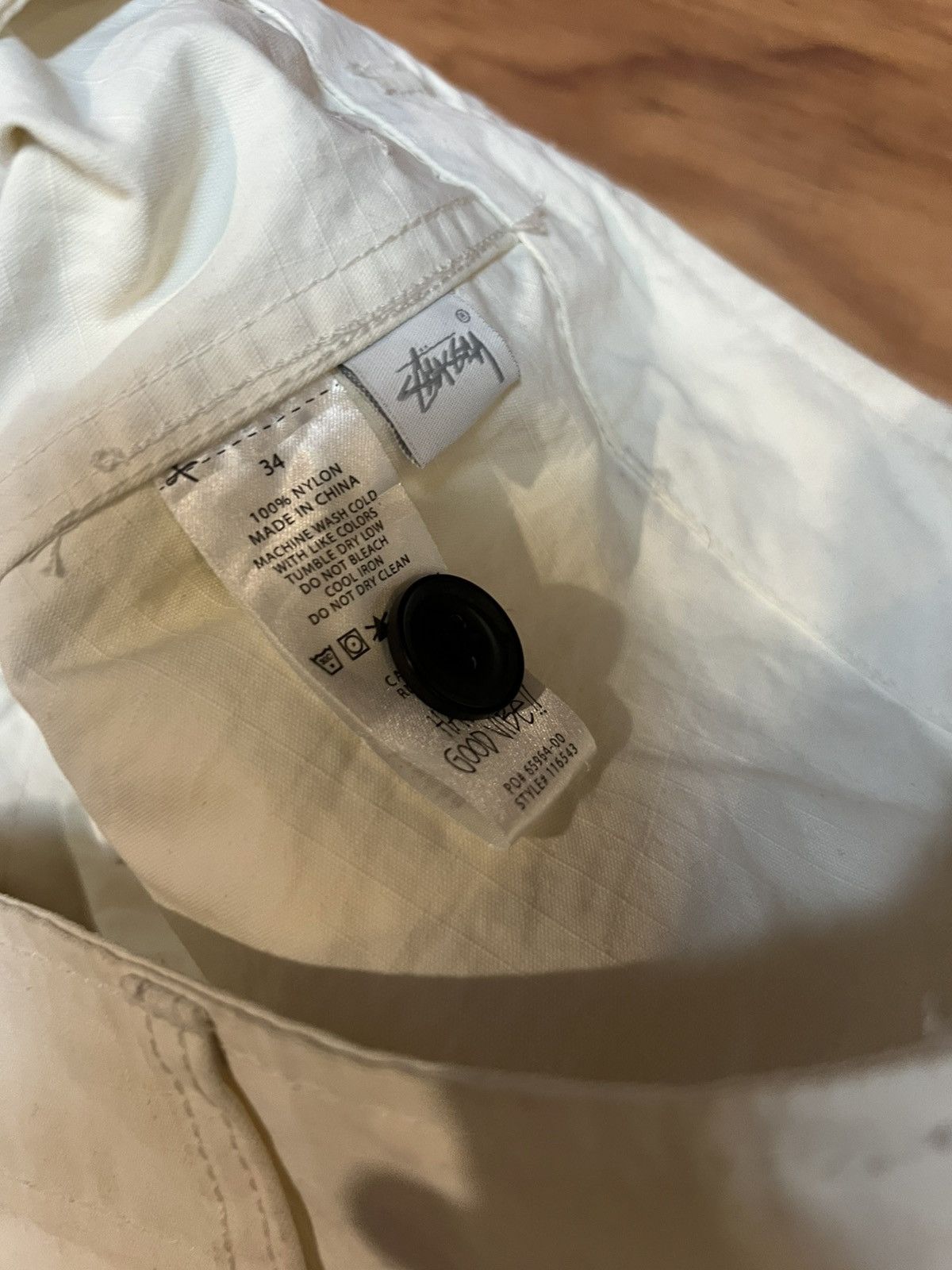 Stussy Stussy Cargo Nylon Shorts Size US 34 / EU 50 - 6 Thumbnail