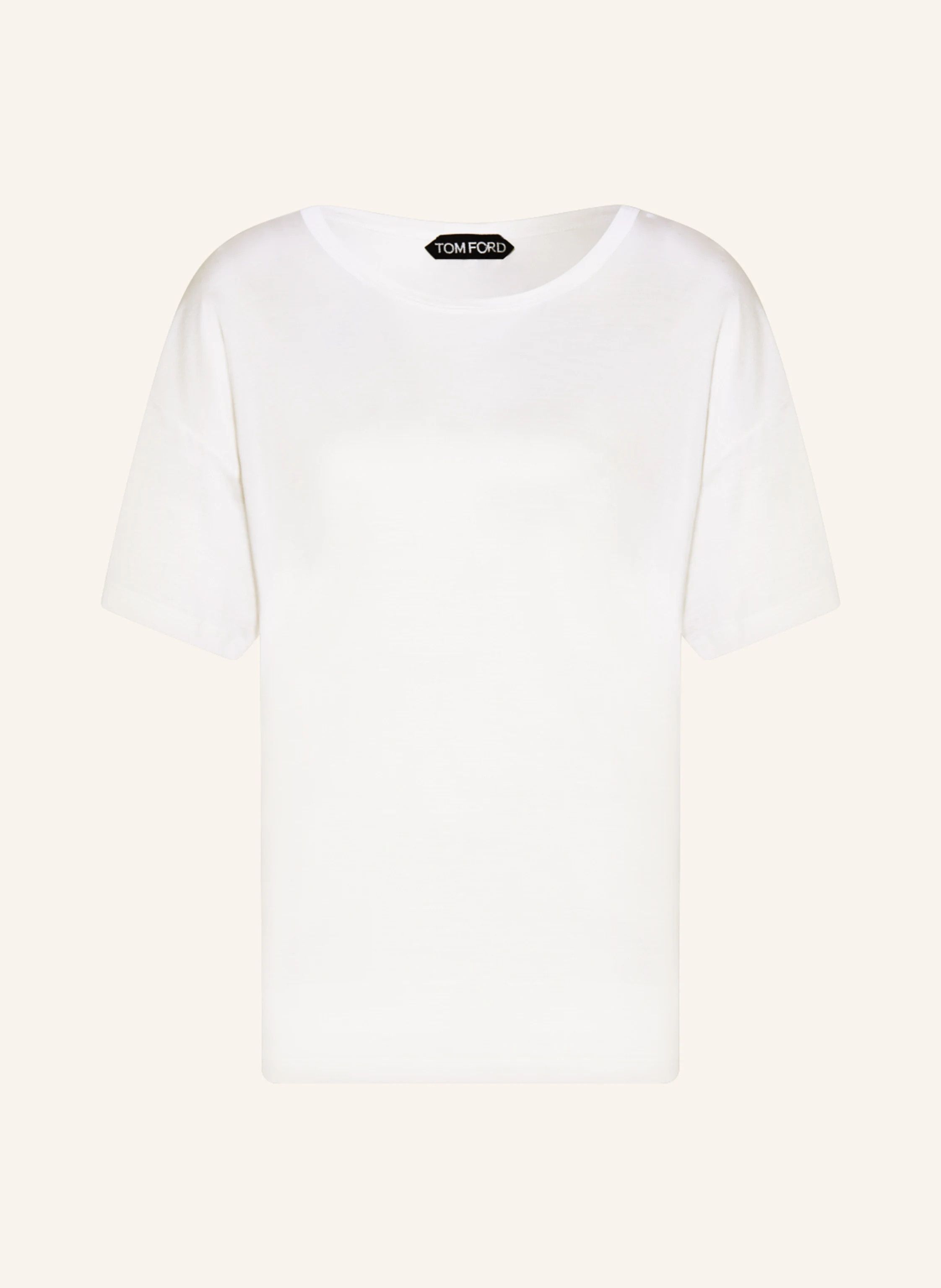 Tom Ford o1y0226 Crewneck T-Shirt in White Size S / US 4 / IT 40 - 1 Thumbnail