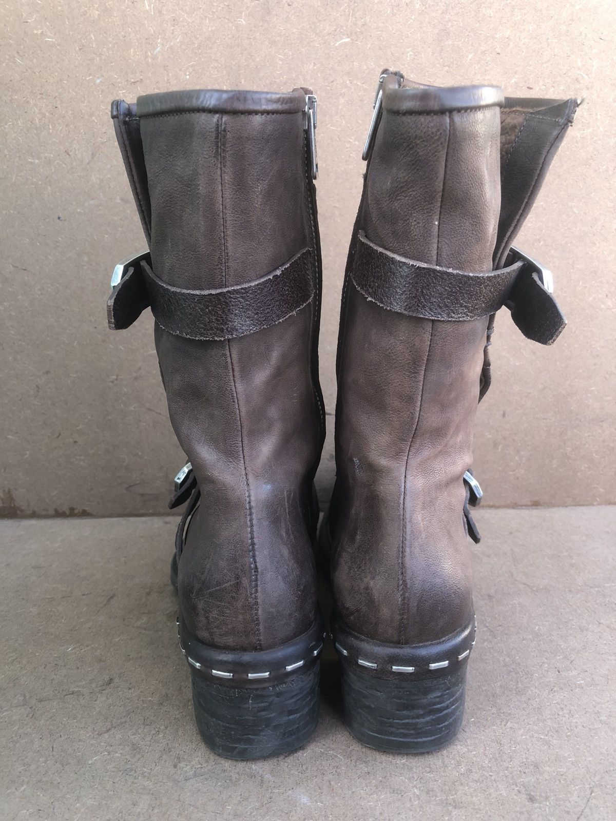 A.S.98 A.S 98 Brown Calfskin Leather Women’s Boots Size 38 Size US 8 / IT 38 - 14 Thumbnail