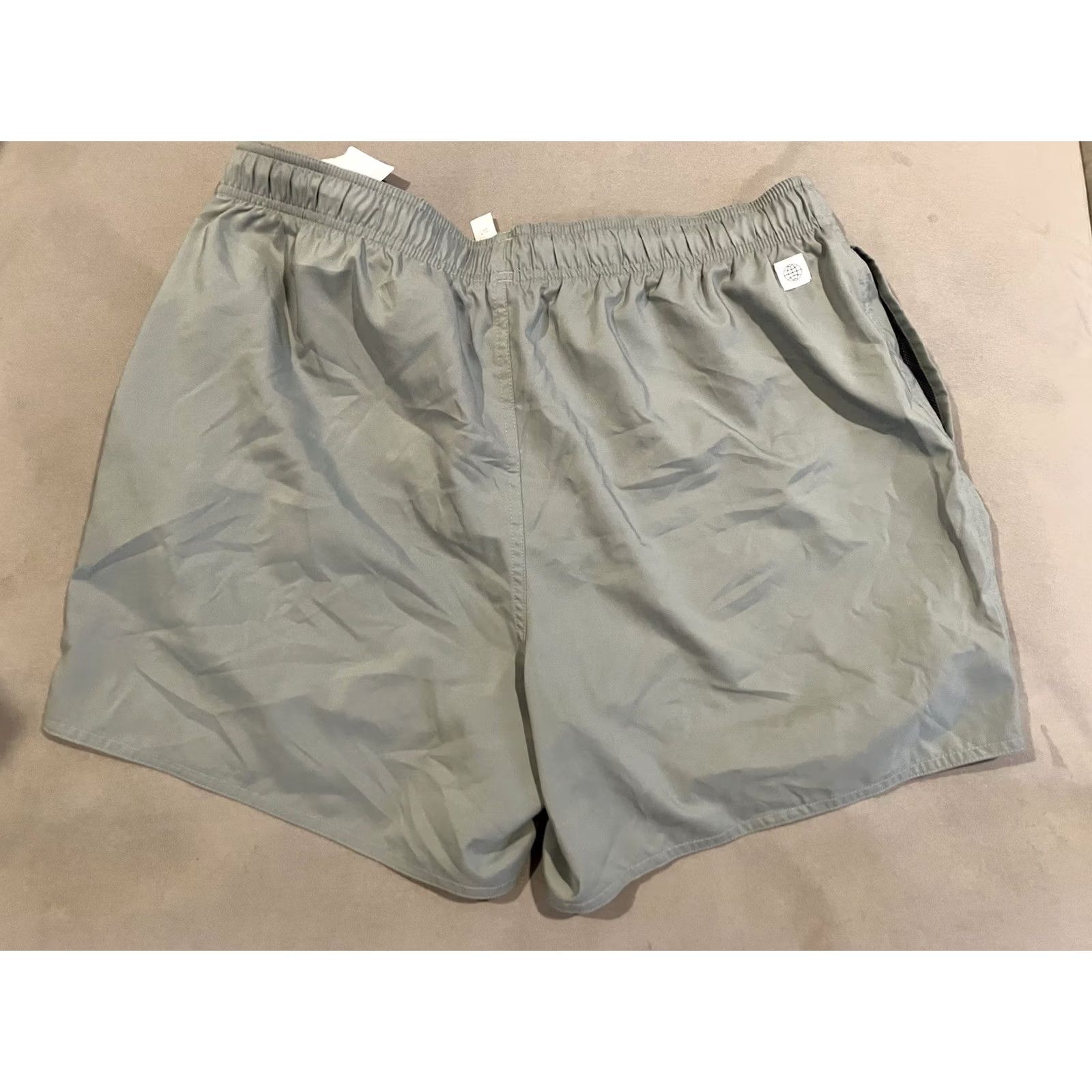 Adidas adidas Classic Bathing Suit Swim Shorts Size XL Silver Green Men's NWT Size US 36 / EU 52 - 5 Thumbnail