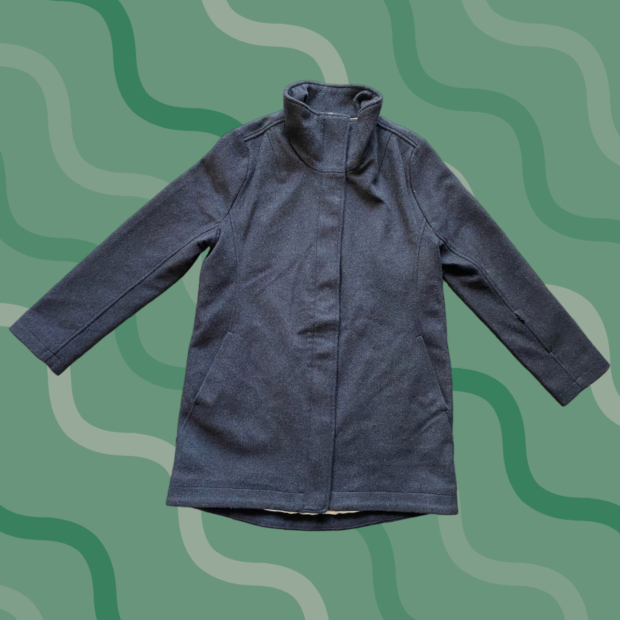 Pendleton Pendleton Jacket Coat Women M Gray Lined Wool M Regular Striped Size M / US 6-8 / IT 42-44 - 1 Thumbnail