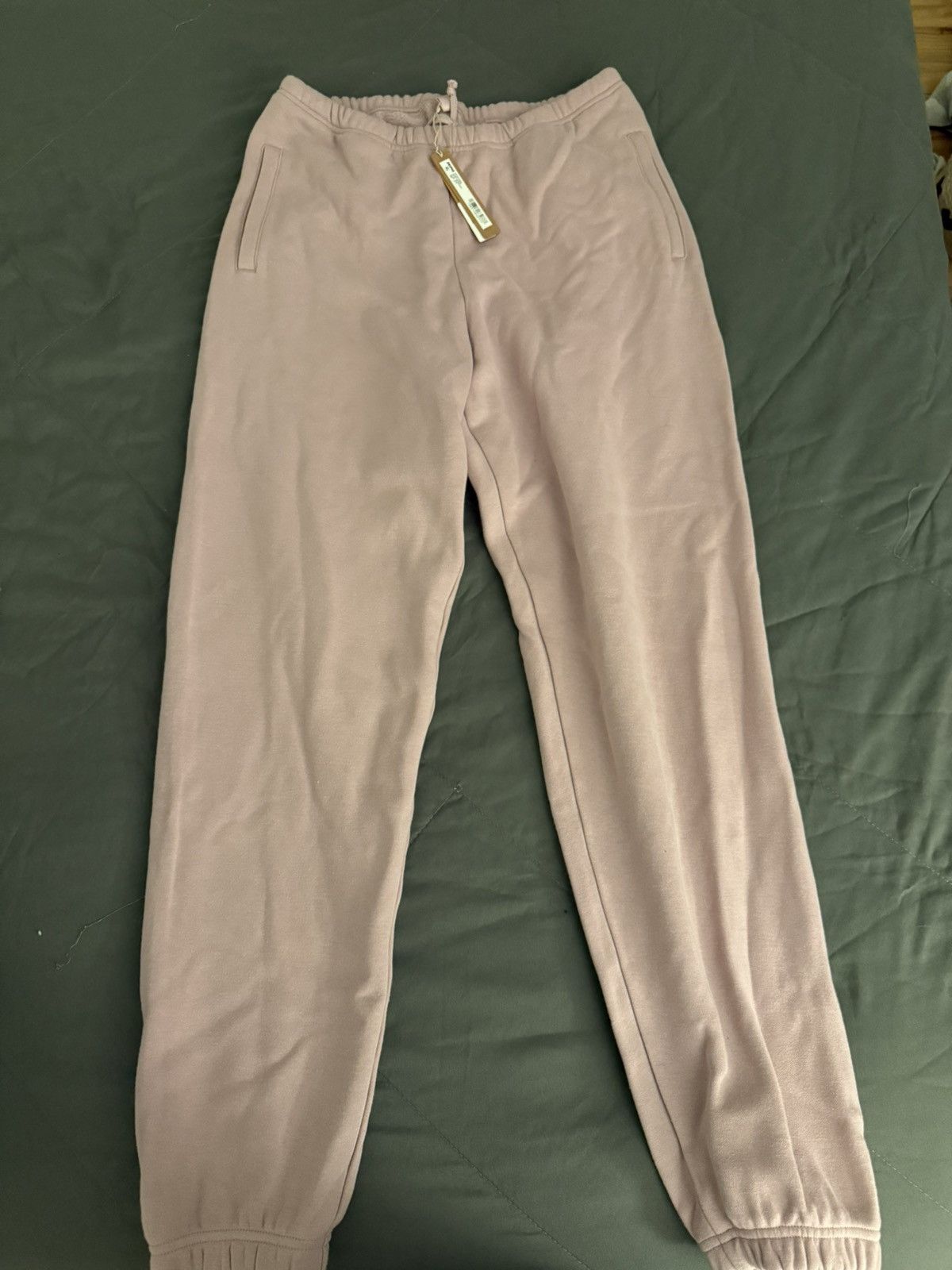 SKIMS Baby pink skims sweatpants with tags Size 26" / US 2 / IT 38 - 1 Thumbnail