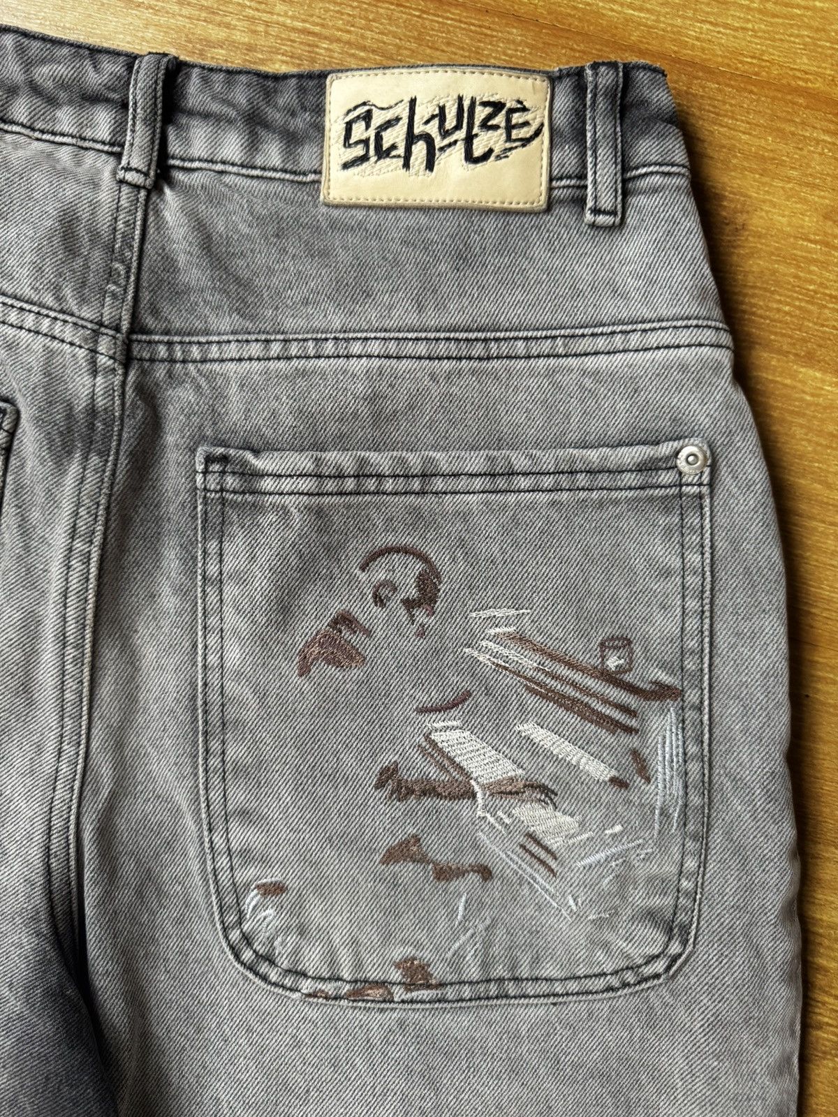 Derschutze "jazz v2" denim brown and black Size US 28 / EU 44 - 2 Thumbnail