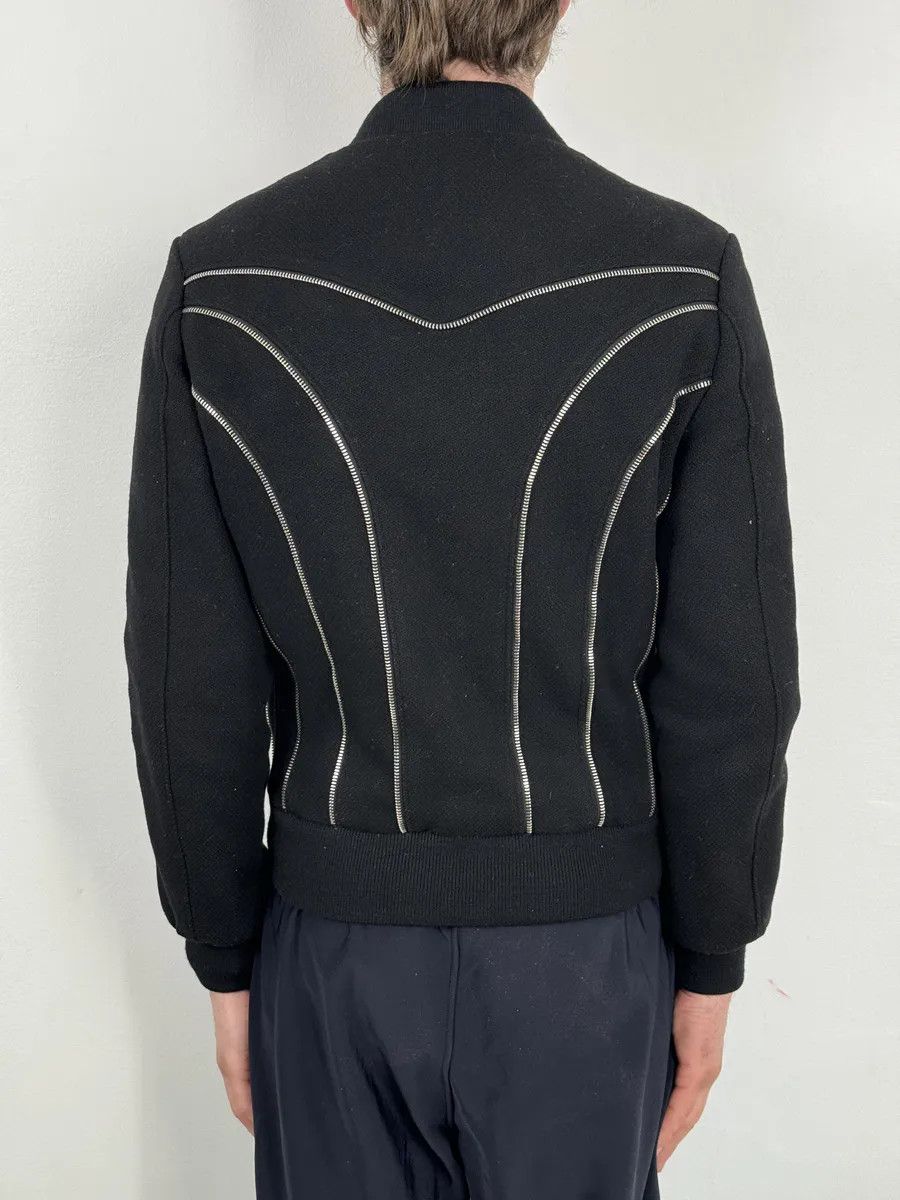 Saint Laurent Paris AW2015 Saint Laurent Black Wool Multi Zip Jacket by Hedi Slimane Size US S / EU 44-46 / 1 - 4 Thumbnail