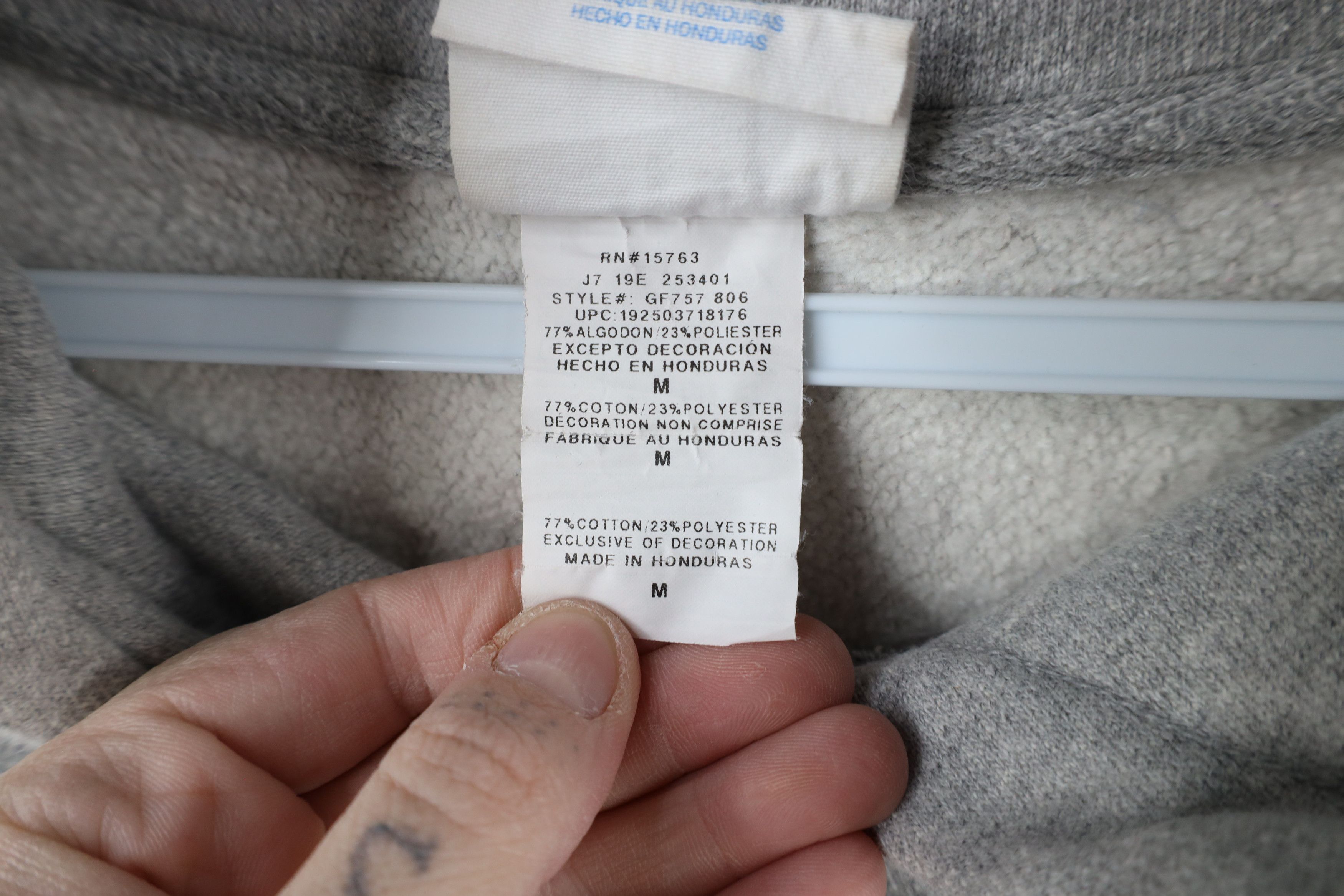 Champion × Vintage Champion Reverse Weave Heavyweight Hoodie Sweatshirt Gray Size US M / EU 48-50 / 2 - 10 Thumbnail