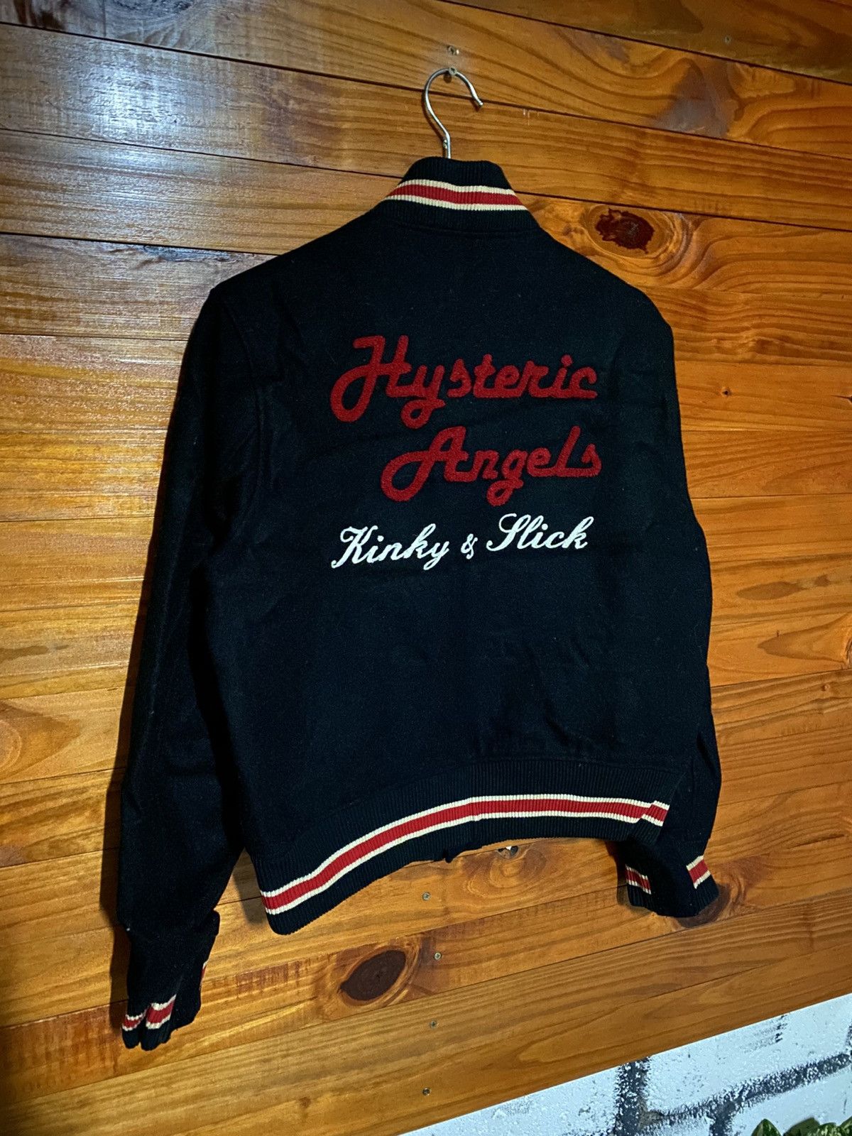 Hysteric Glamour Hysteric Glamour “Hysteric 666” Varsity Jacket Embroidered Size US M / EU 48-50 / 2 - 14 Thumbnail