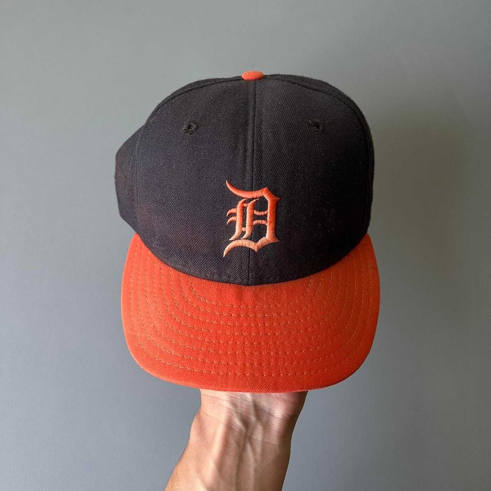 New Era Vintage 90s MLB Detroit Tigers New Era Fitted Baseball Cap Size ONE SIZE - 4 Thumbnail