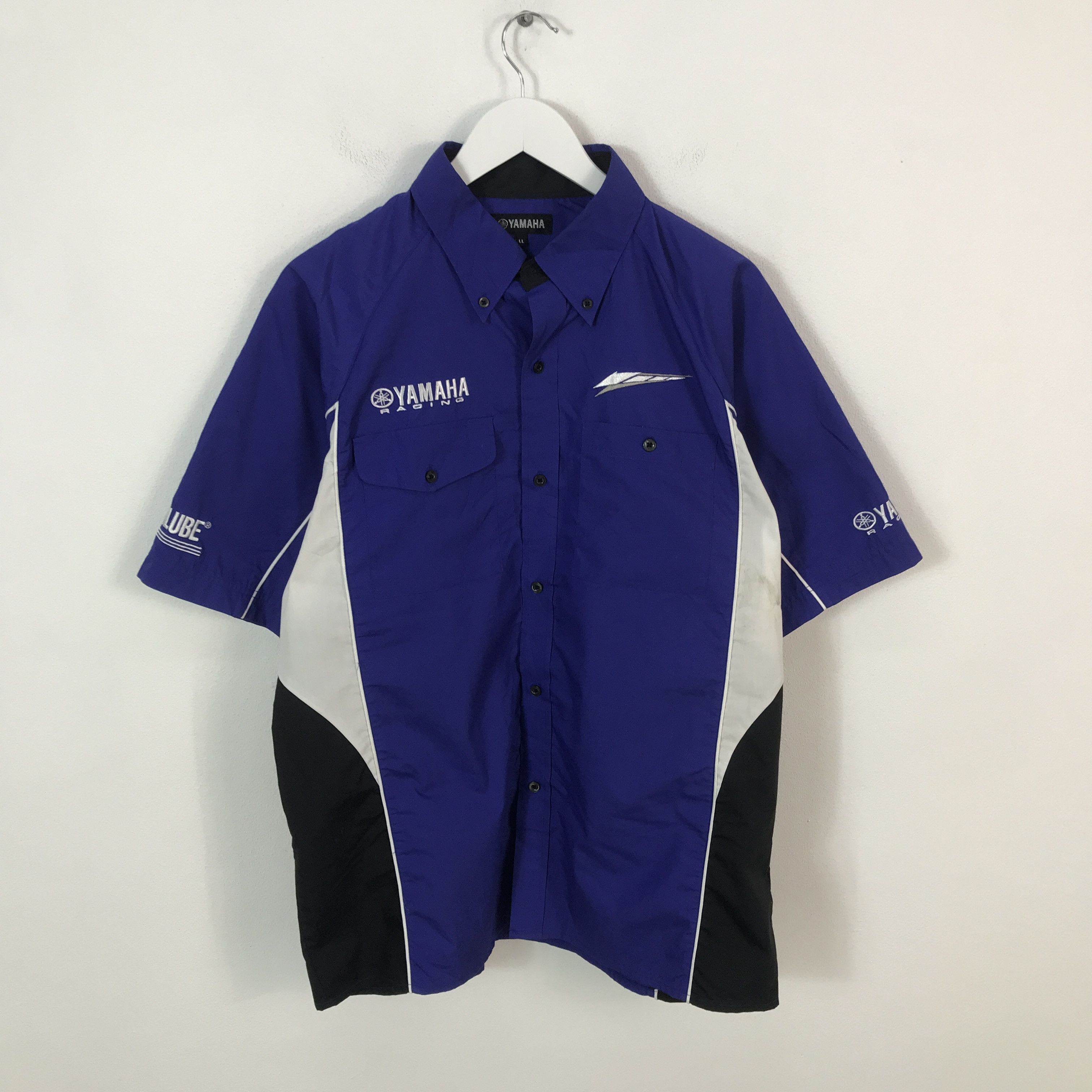Yamaha yamaha racing Japan Button Up Shirt Size US XL / EU 56 / 4 - 2 Thumbnail