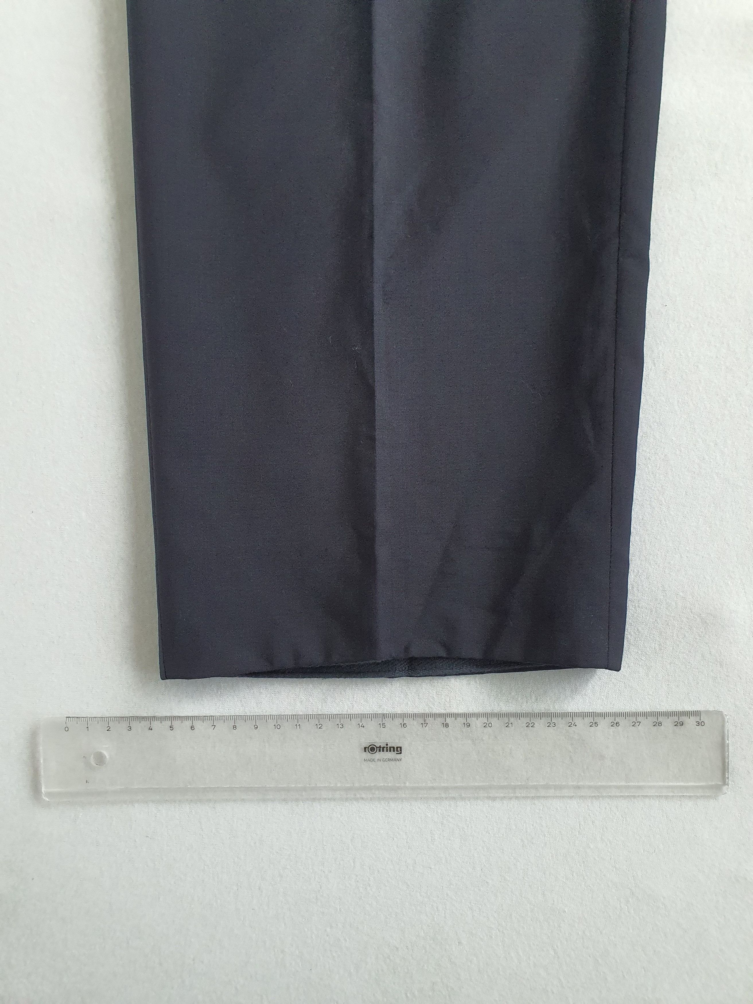 Canali Tailored Dress Pants - Navy, Pleated, Classic Fit - Sz EU 58 Size 42R - 9 Thumbnail
