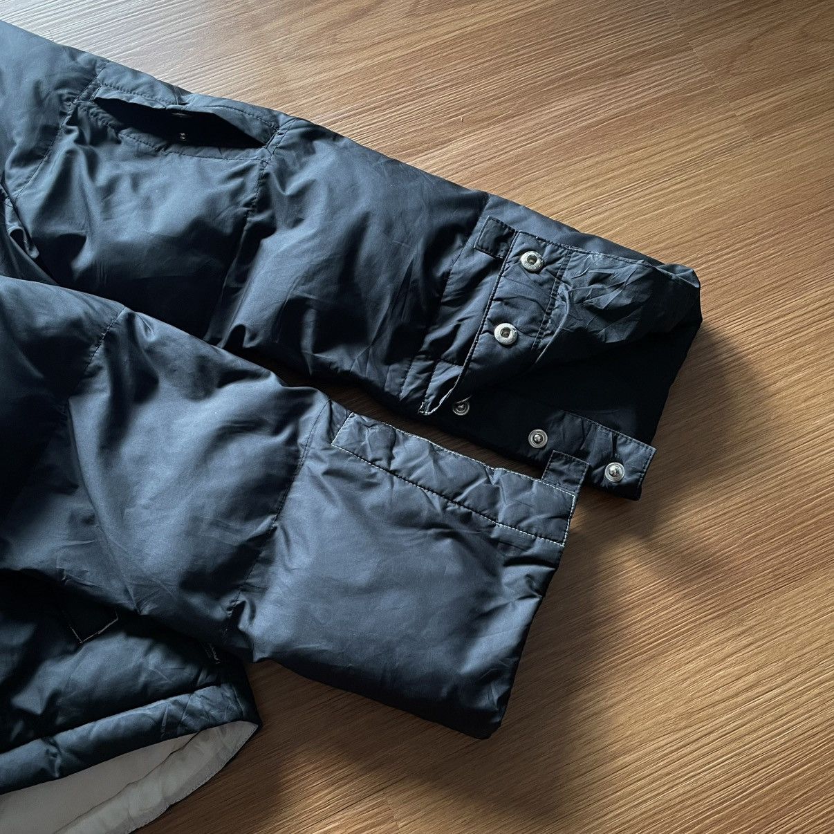 Reebok REBOOK NFL OAKLAND RAID3RS PUFFY PUFFER BLACK JACKET!! Size US M / EU 48-50 / 2 - 7 Thumbnail