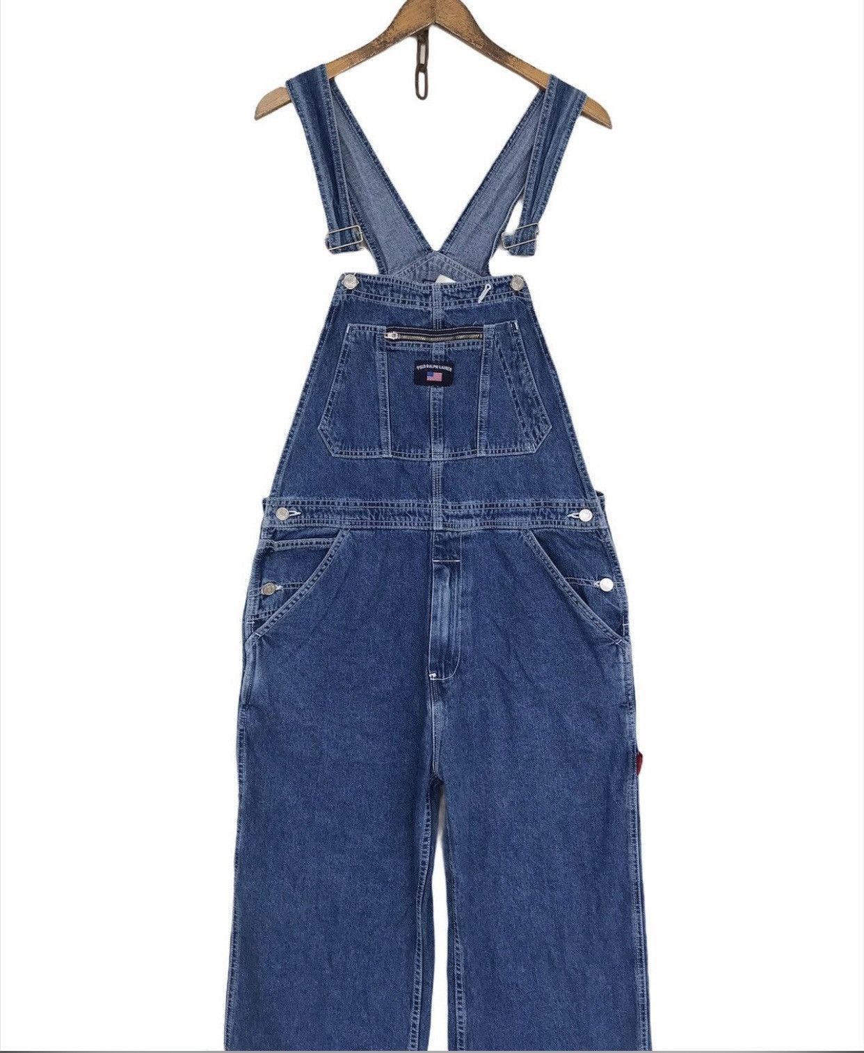 RRL Ralph Lauren 💥Vintage Polo Ralph Laurent Overalls Size US 36 / EU 52 - 2 Thumbnail
