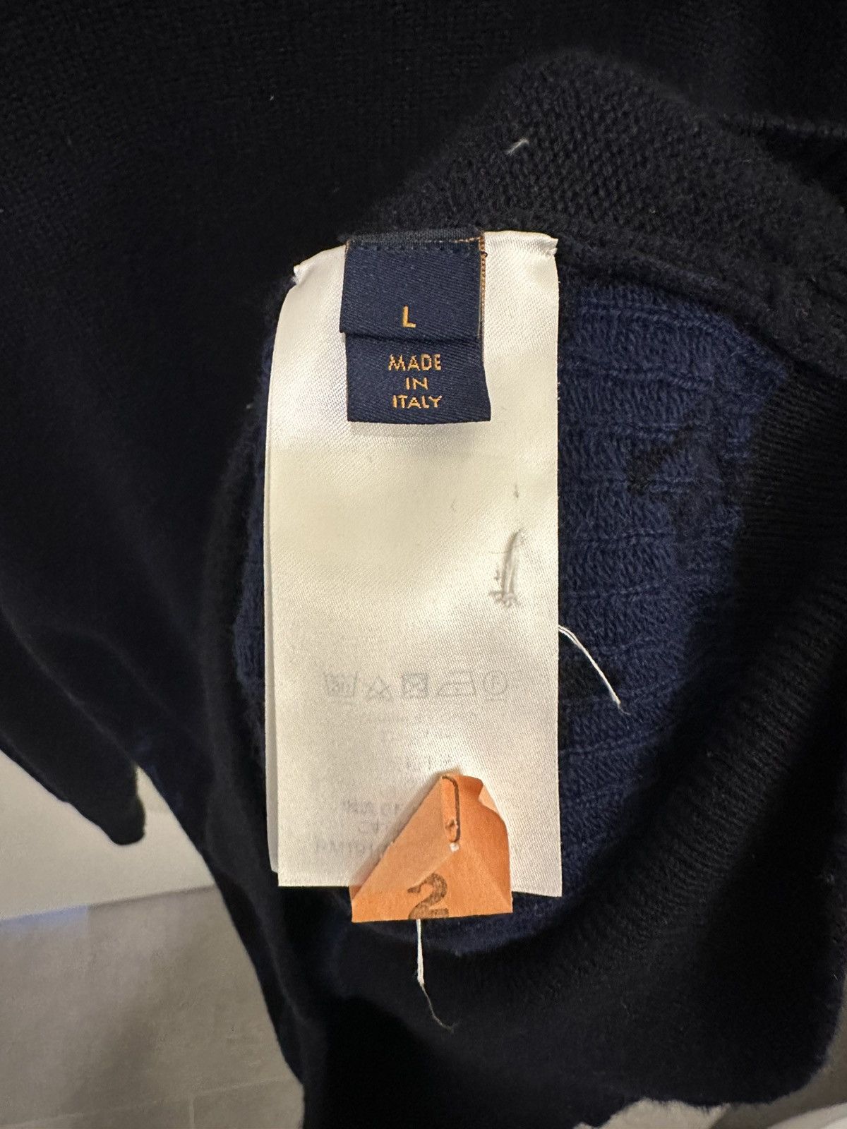 Louis Vuitton Louis Vuitton Half And Half Monogram Crewneck Size US L / EU 52-54 / 3 - 4 Thumbnail