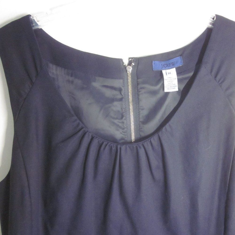 Other J Crew Work Dress Navy Blue Lined Size 10 Size M / US 6-8 / IT 42-44 - 5 Thumbnail