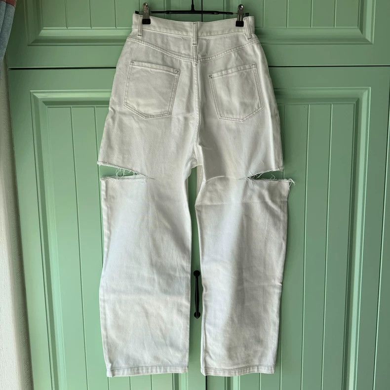 Maison Margiela Maison Margiela White destroys jeans 2501-Nextarrow Size US 38 / EU 54 - 2 Thumbnail