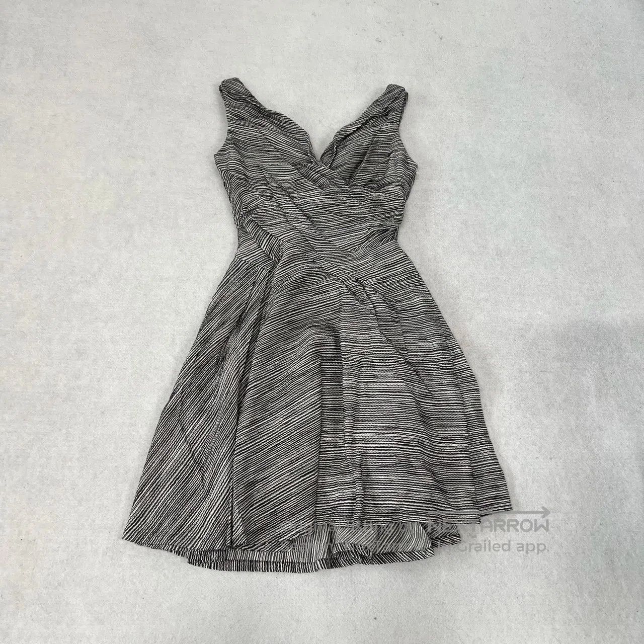 Dior Dior size 40 Elegant wave-pattern sleeveless fitted dress| Size M / US 6-8 / IT 42-44 - 1 Thumbnail