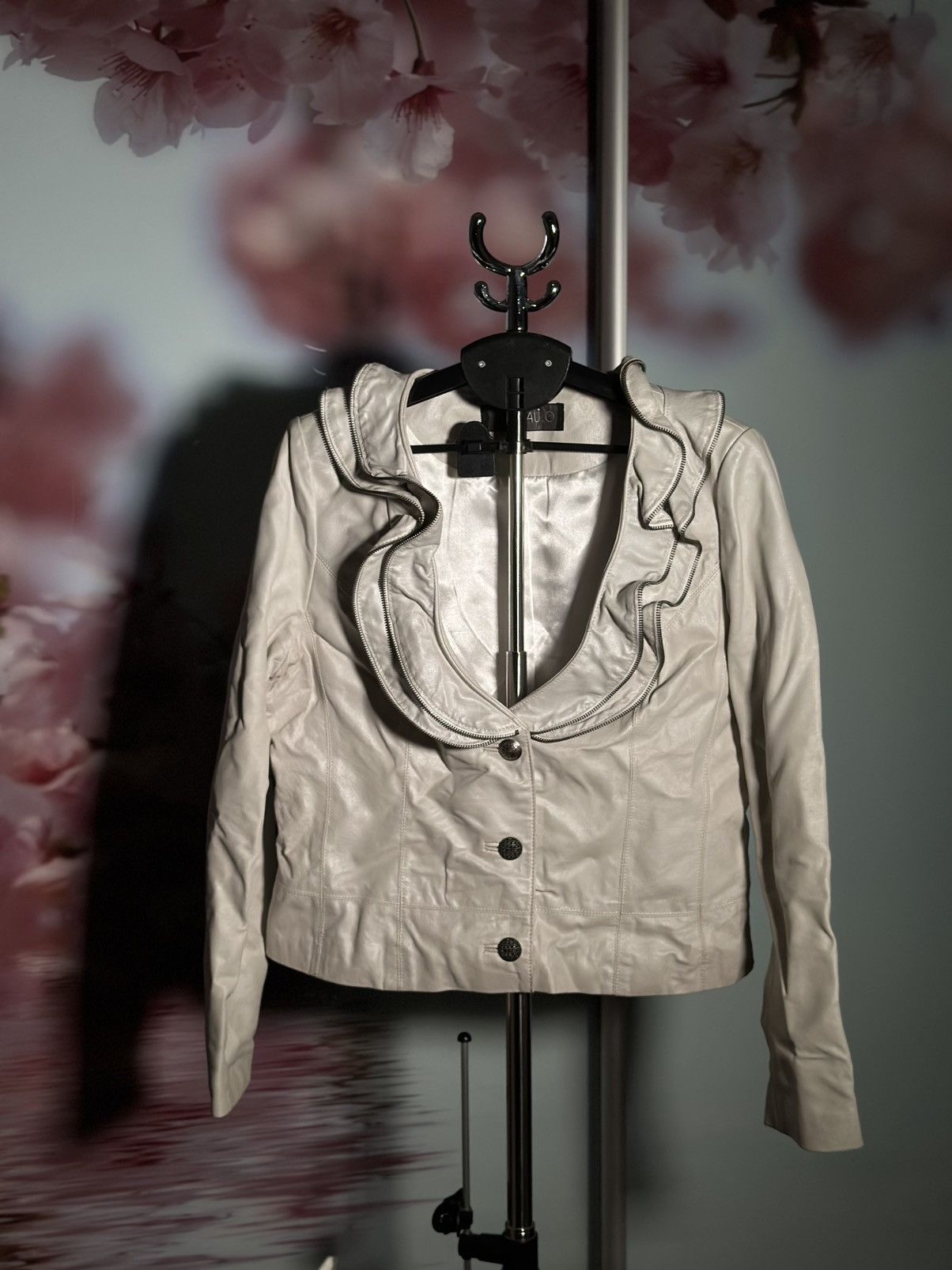 Vintage Sao paulo leather jacket women vintage Size XL / US 12-14 / IT 48-50 - 1 Thumbnail