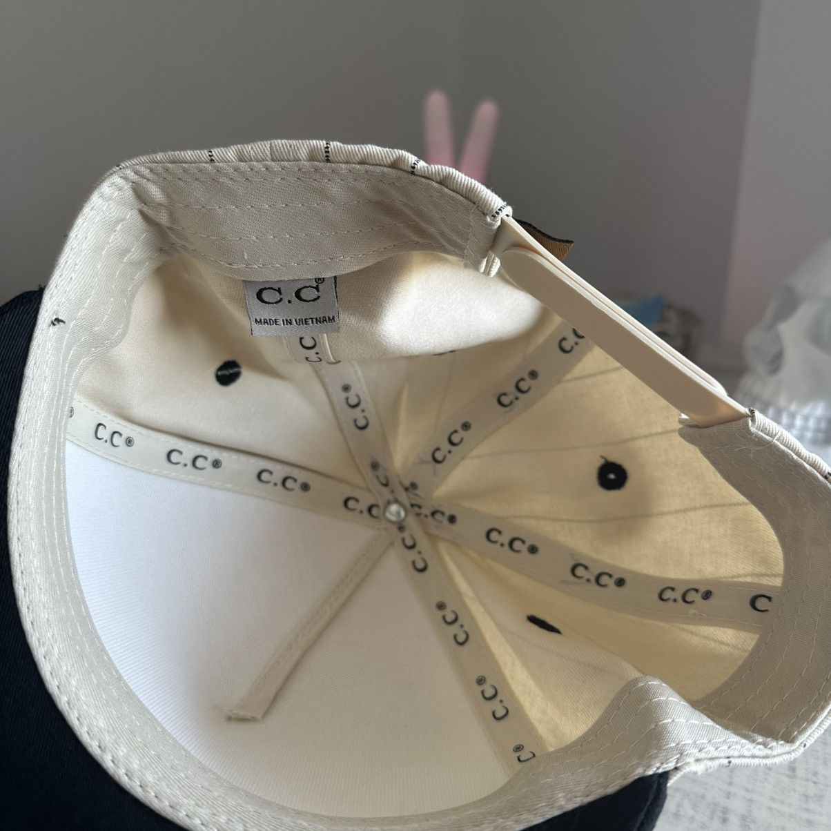 Other C.C New York Pinstripe Two-Tone Trucker Cap Size ONE SIZE - 7 Thumbnail
