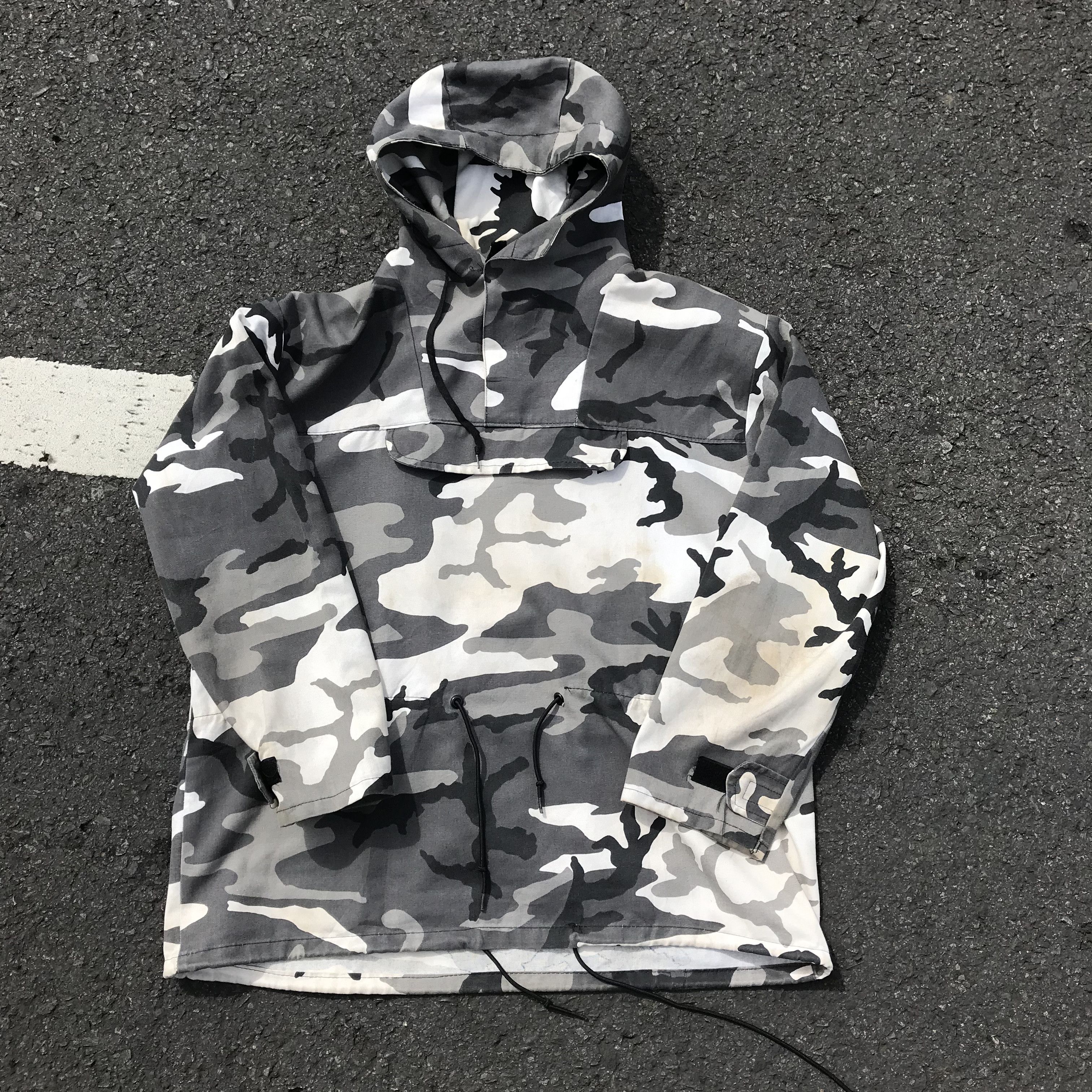 Rothco Vintage US NAVY 90s Military Camo Anorak Parka Lightweight Size US M / EU 48-50 / 2 - 1 Thumbnail