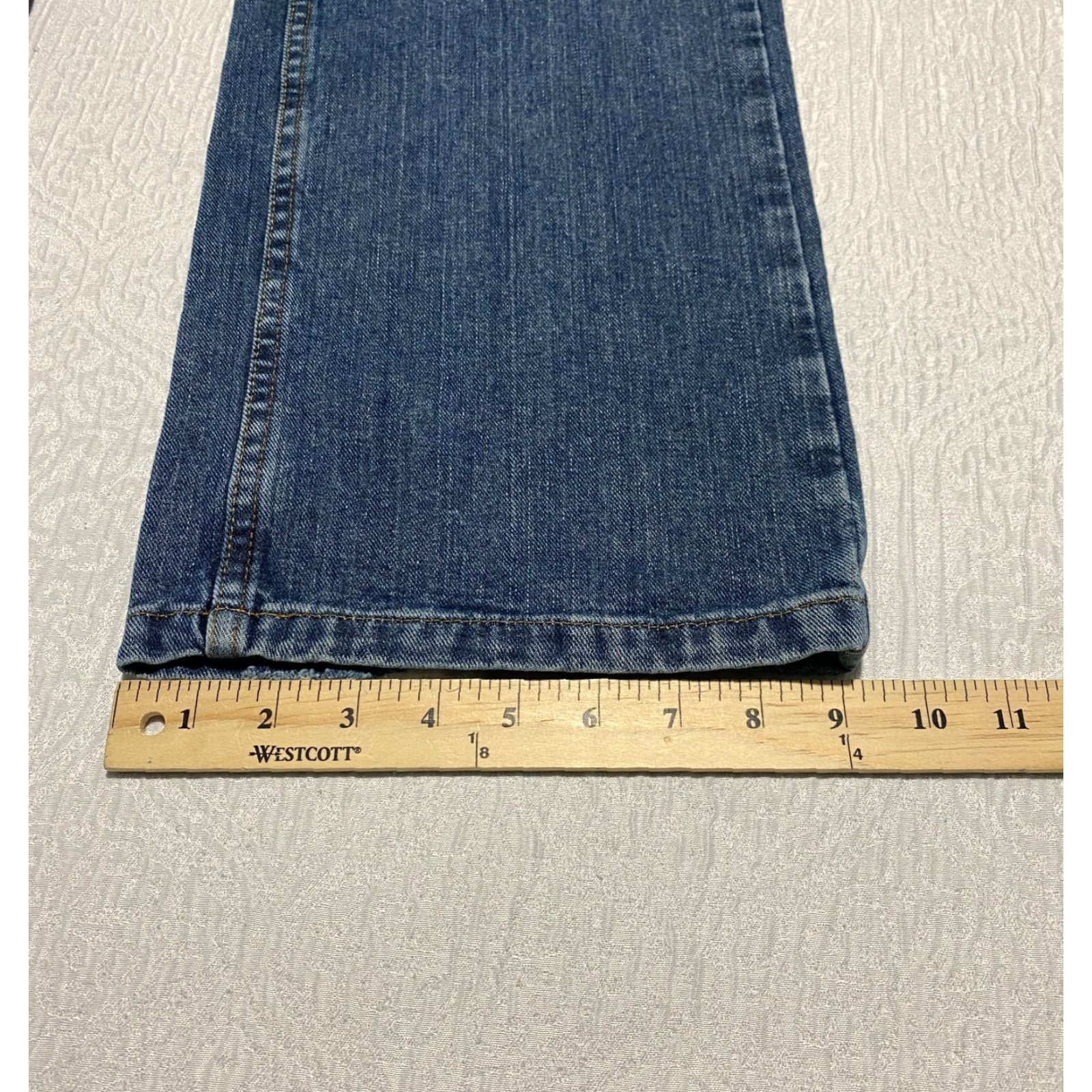 Vintage Urban Pipeline Jeans Size 34×32 Blue Denim Men Straight Relaxed 5-Pocket Button Zip Mid Rise Regular Inseam 32 Fall Winter Spring Summer Preppy Size US 34 / EU 50 - 8 Thumbnail