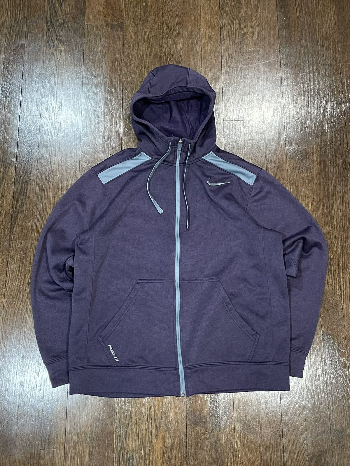 Nike Nike Thermal-Fit purple zip-up hoodie Size US M / EU 48-50 / 2 - 1 Thumbnail