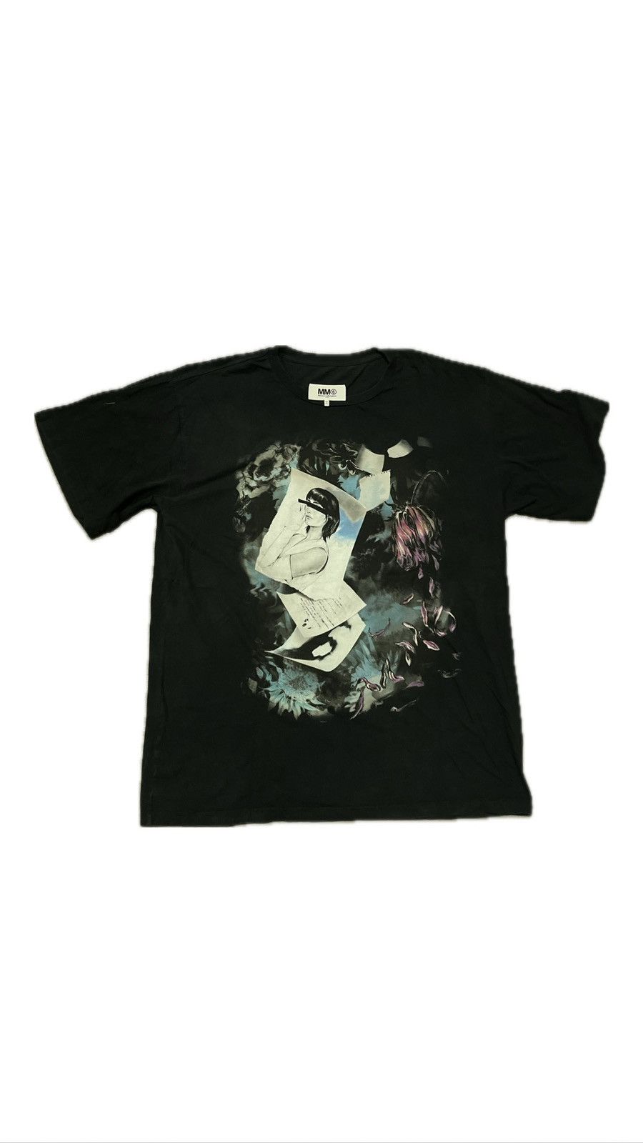 image of Maison Margiela Art Tshirt in Black, Men's (Size Medium)