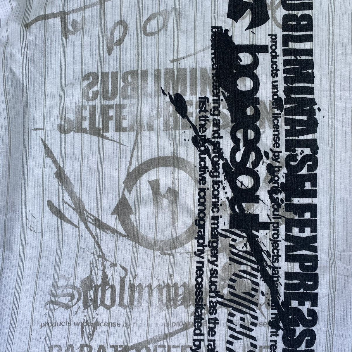 If Six Was Nine × Japanese Brand × Le Grande Bleu (L.G.B.) B one soul Double Layer Poem y2k style Tee Size US M / EU 48-50 / 2 - 4 Thumbnail