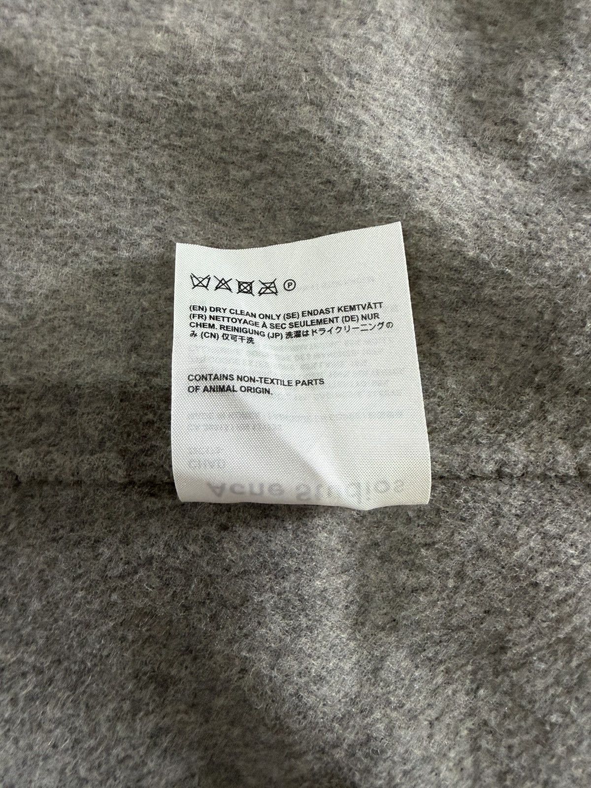 Acne Studios ACNE STUDIOS CHAD COAT CASHMERE OVERCOAT MEDIUM SIZE 48 Size US M / EU 48-50 / 2 - 6 Thumbnail