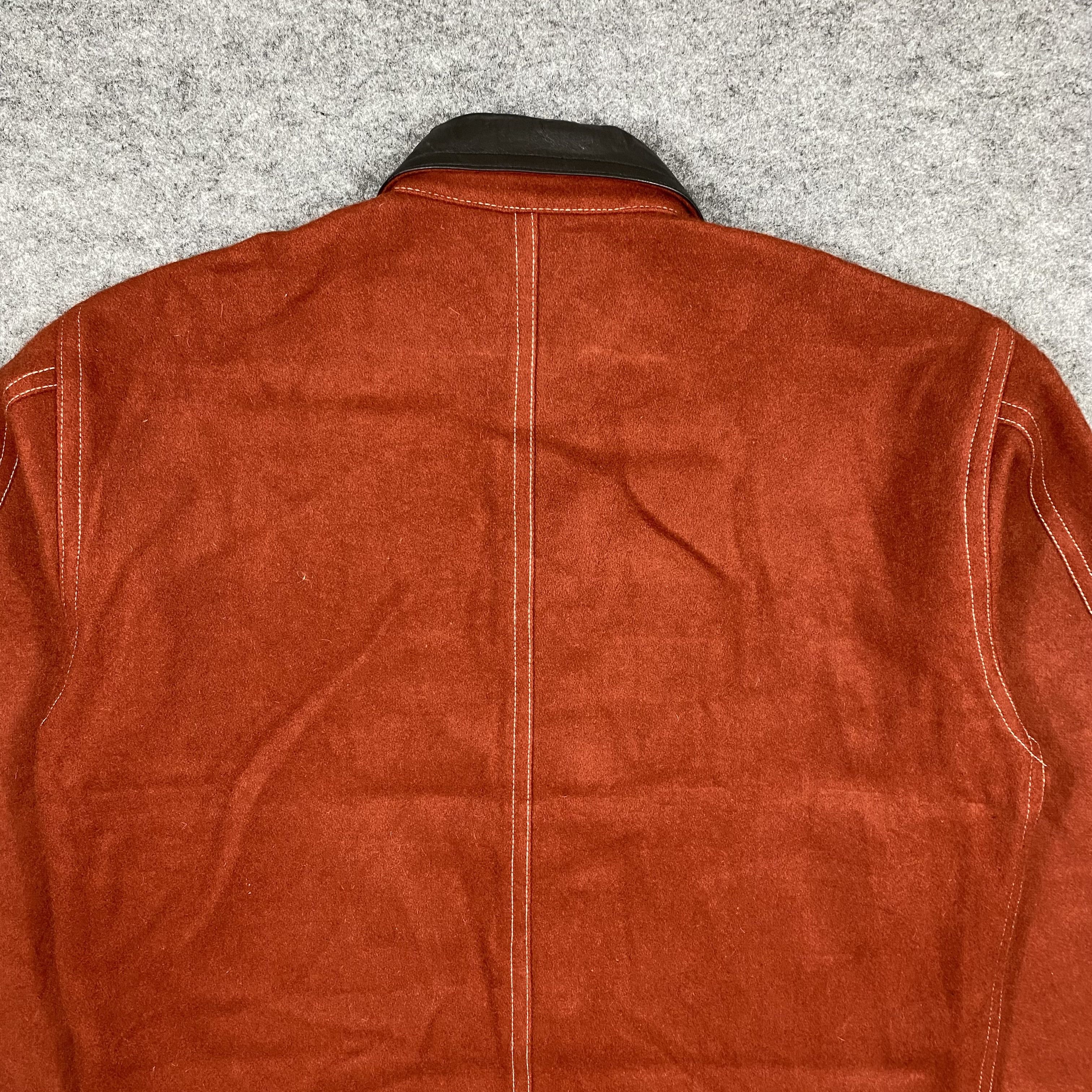 Kapital VINTAGE LEATHER WOOL KAPITAL STYLE CHORE JACKET-J539 Size US L / EU 52-54 / 3 - 11 Thumbnail