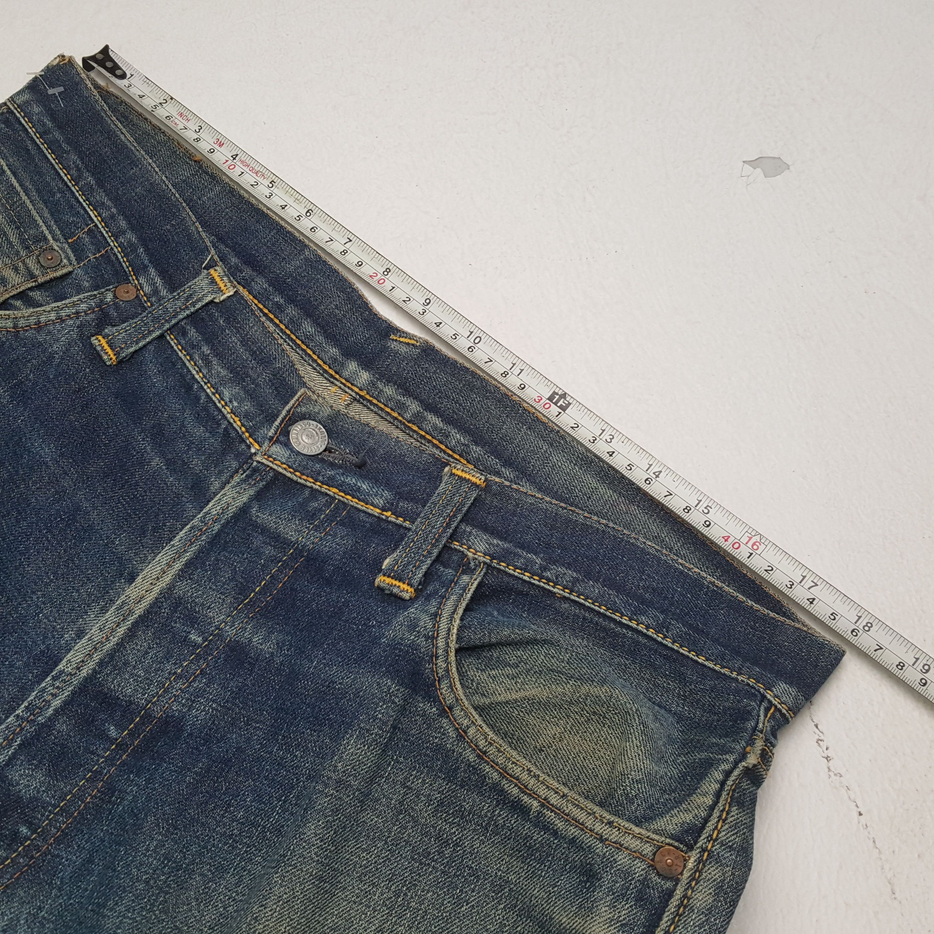 Evisu × Japanese Brand × Vintage EVIS Japanese Brand Streetwear Custom Daicock Jeans Size US 36 / EU 52 - 7 Thumbnail