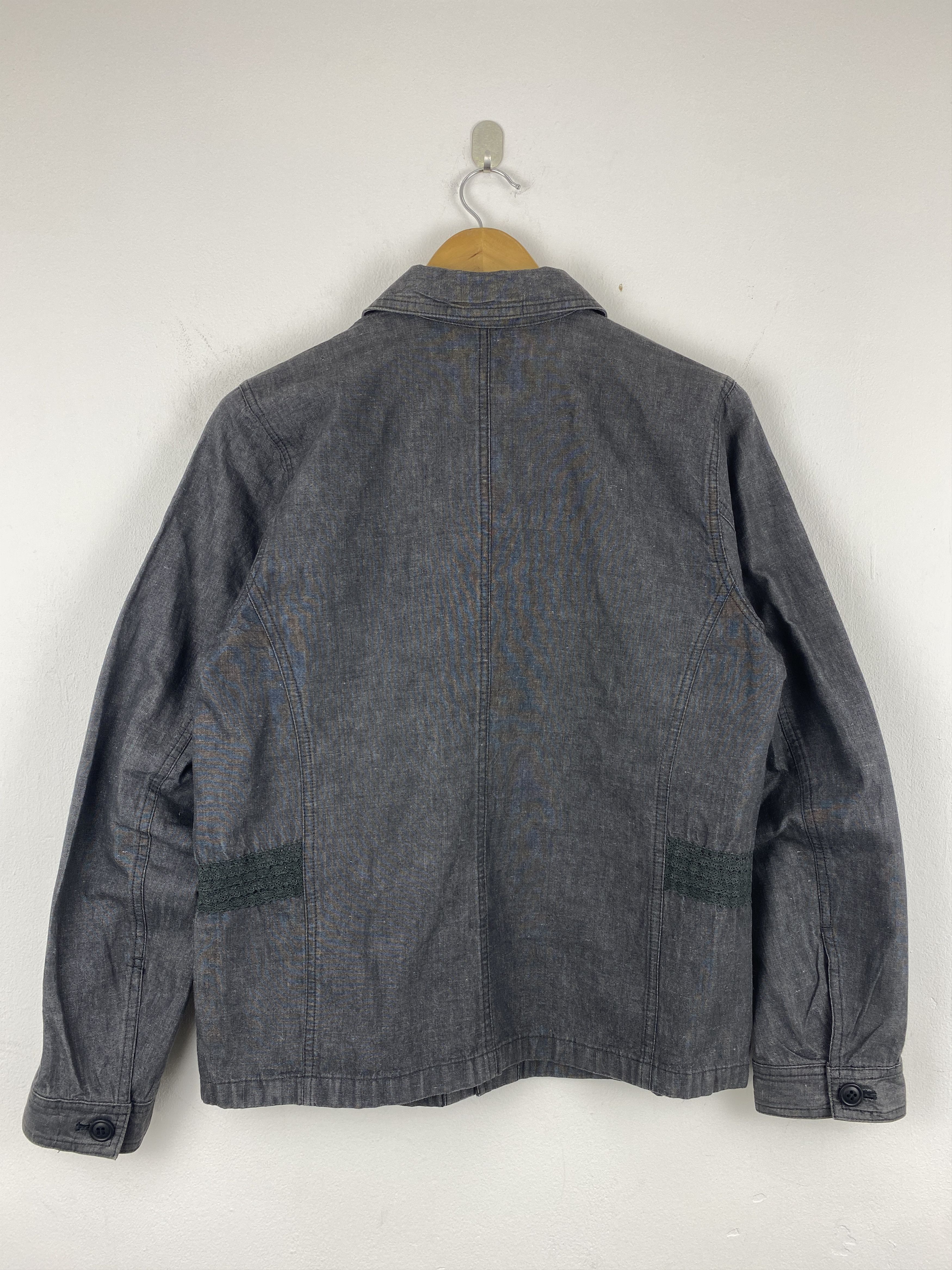 Designer Issey Miyake Plantation Button Up Denim Style Wear J1984 Size US M / EU 48-50 / 2 - 3 Thumbnail
