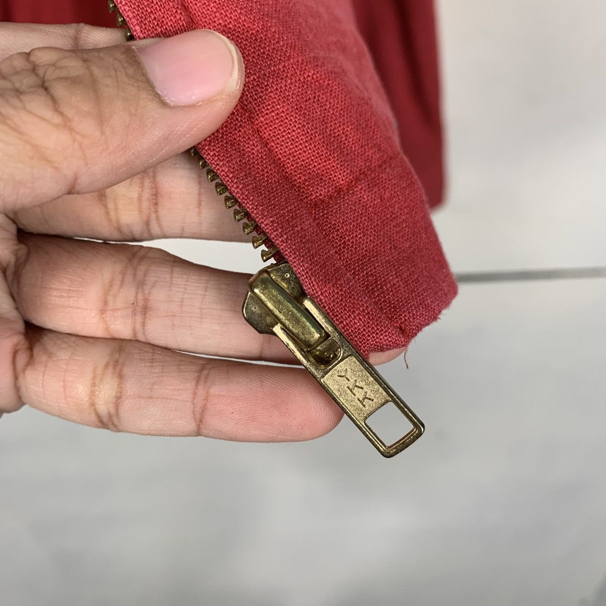 Chaps Ralph Lauren Vintage Chaps Ralph Lauren Red Bomber Jacket Size US M / EU 48-50 / 2 - 14 Thumbnail
