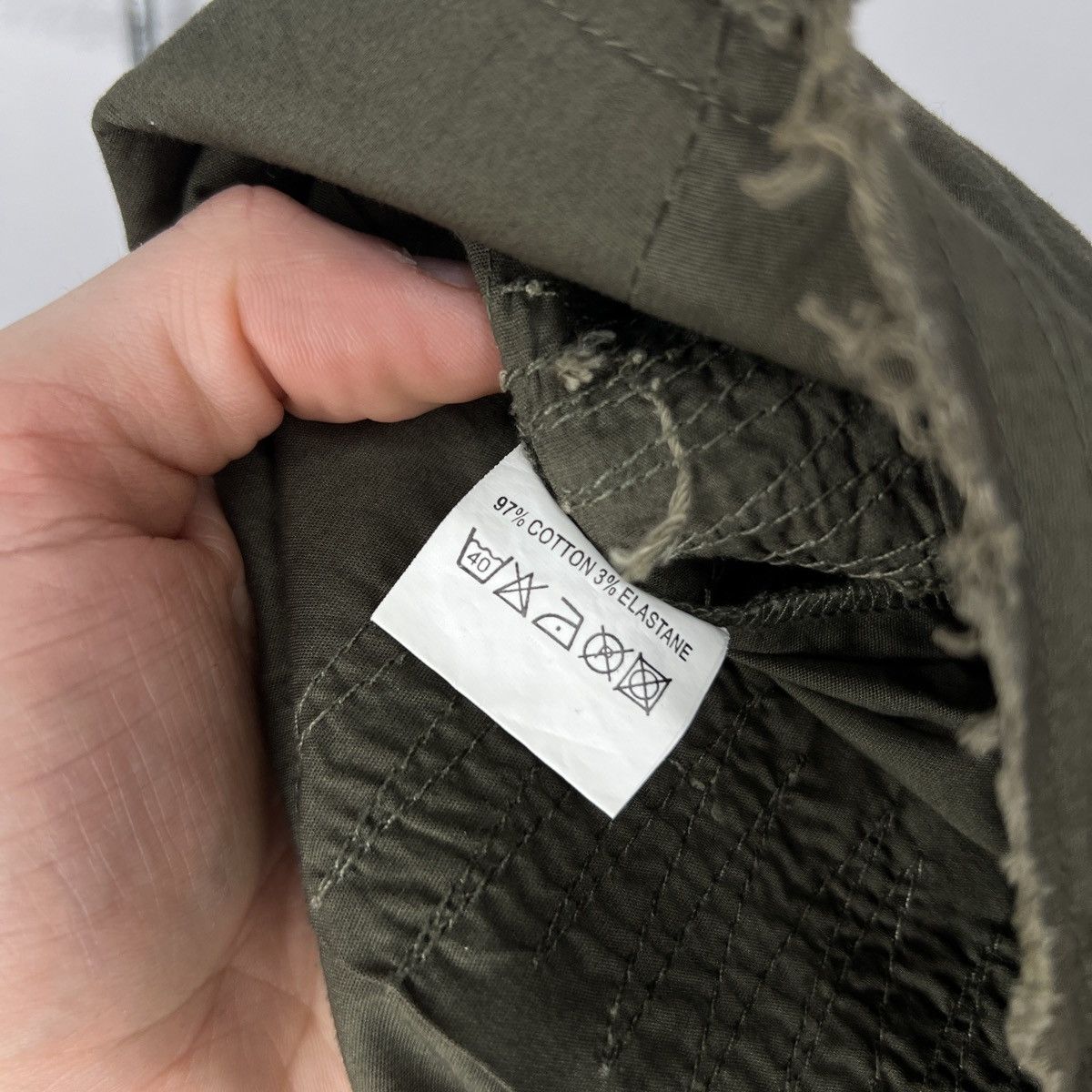 Japanese Brand Tactical asymmetric patchwork cargo mini skirt y2k 00s Size 30" / US 8 / IT 44 - 8 Thumbnail