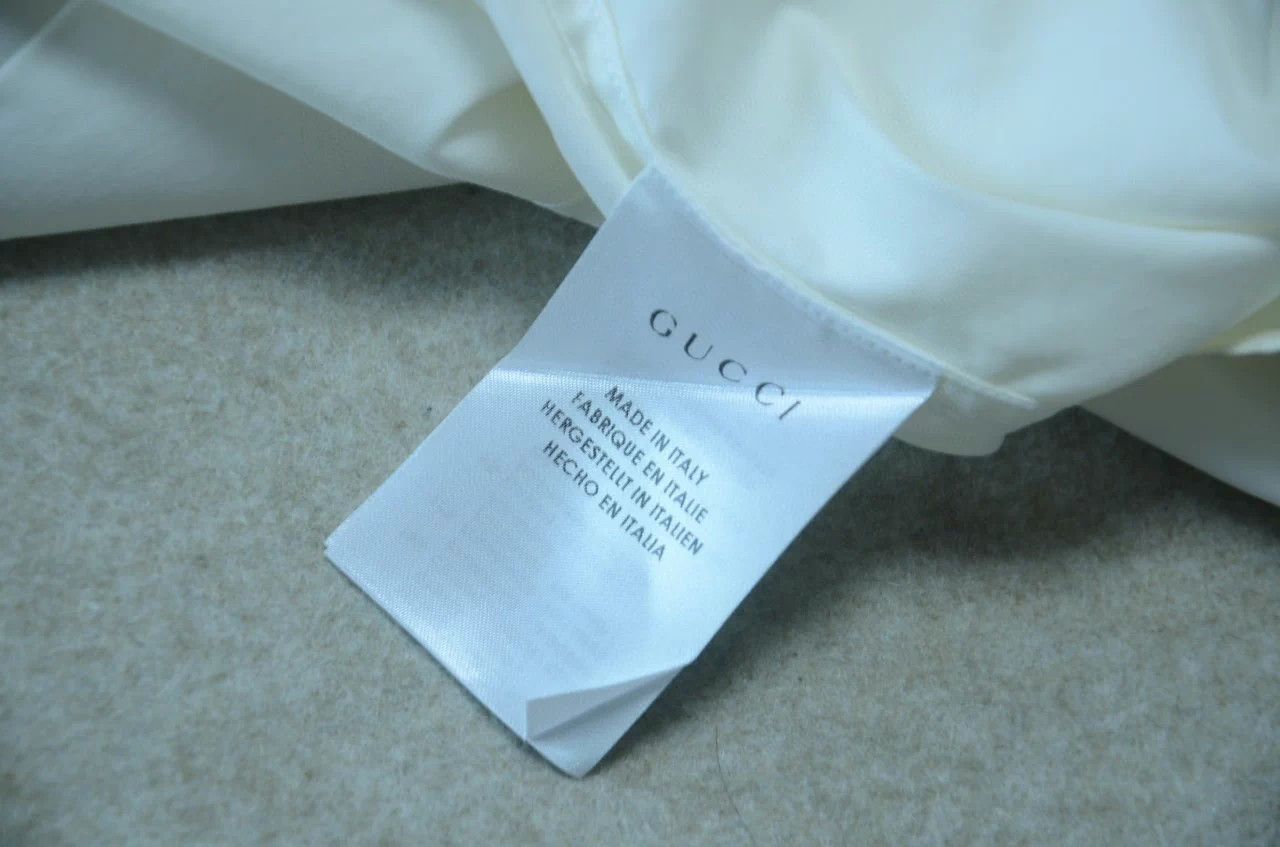 Gucci Gucci Classic White Chest Pocket Shirt 40 Size US XXS / EU 40 - 8 Thumbnail