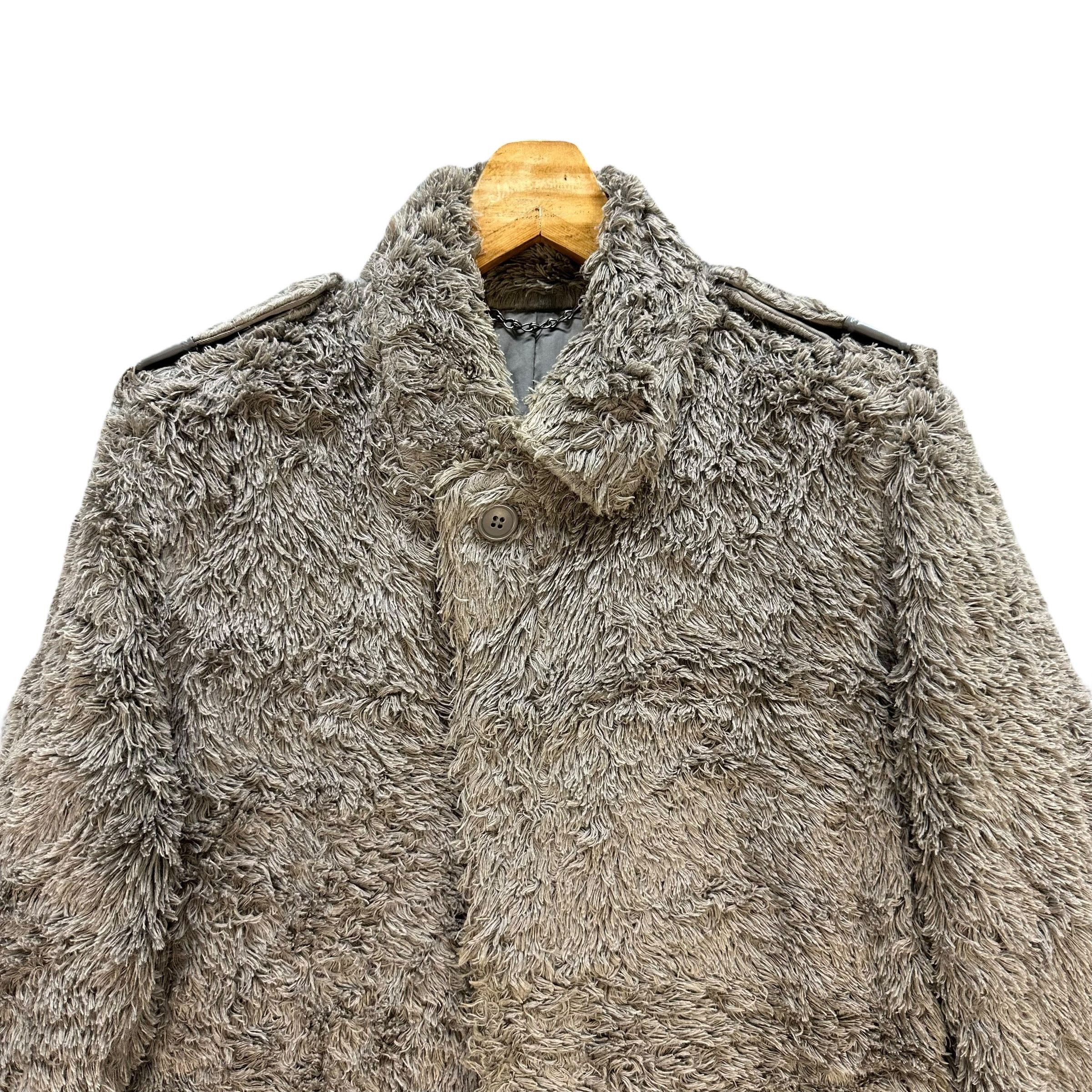 Maison MIHARA YASUHIRO RARE! MIHARAYASUHIRO Faux Fur Overcoat Jacket #A51-1185 Size US S / EU 44-46 / 1 - 2 Thumbnail