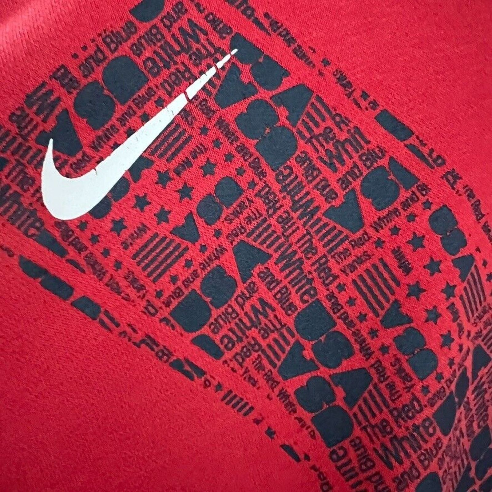 Nike VTG Nike USMNT Soccer Red Snake Men's Hoodie XL Size US XL / EU 56 / 4 - 3 Thumbnail