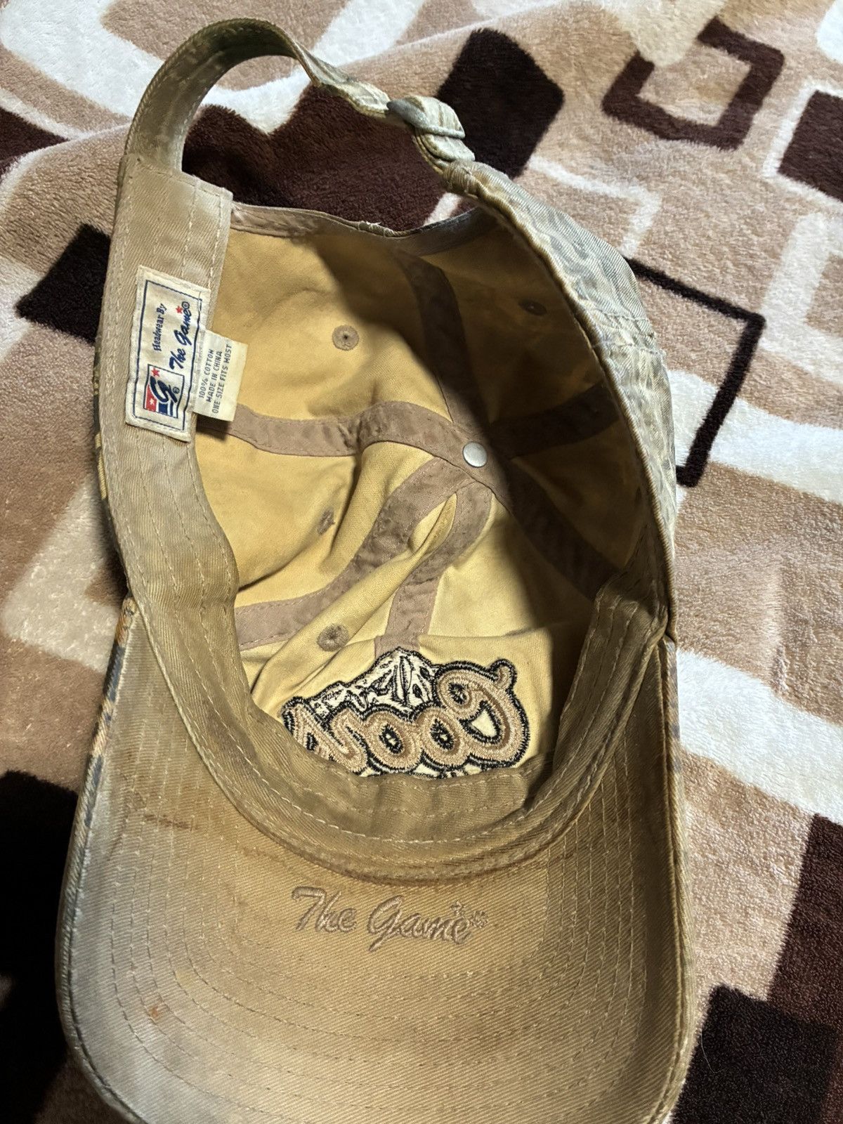 Vintage Coors Light Vintage Camo Hat Size ONE SIZE - 2 Thumbnail