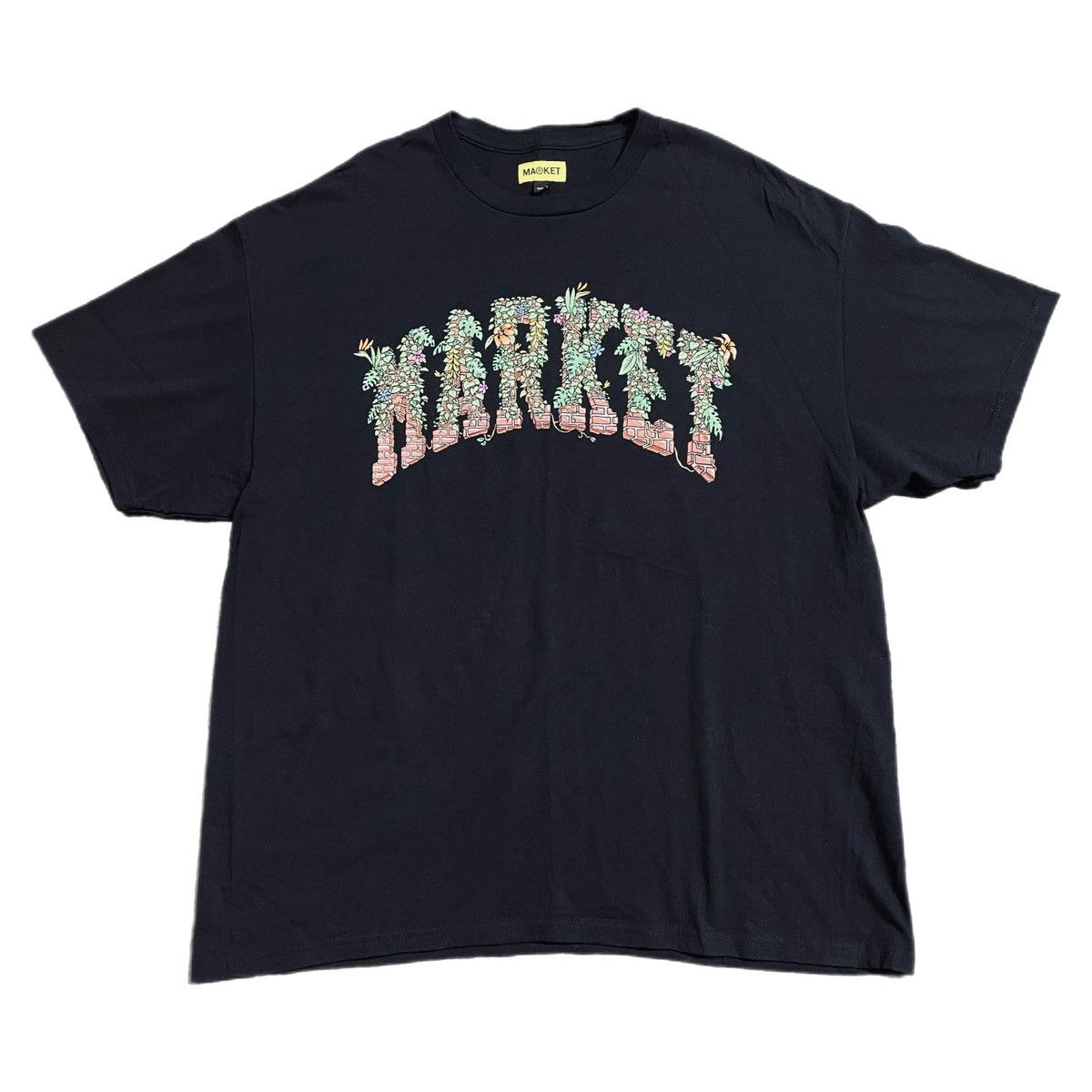 Streetwear Chinawtown Market “Brick Wall” Logo T-Shirt | Grailed