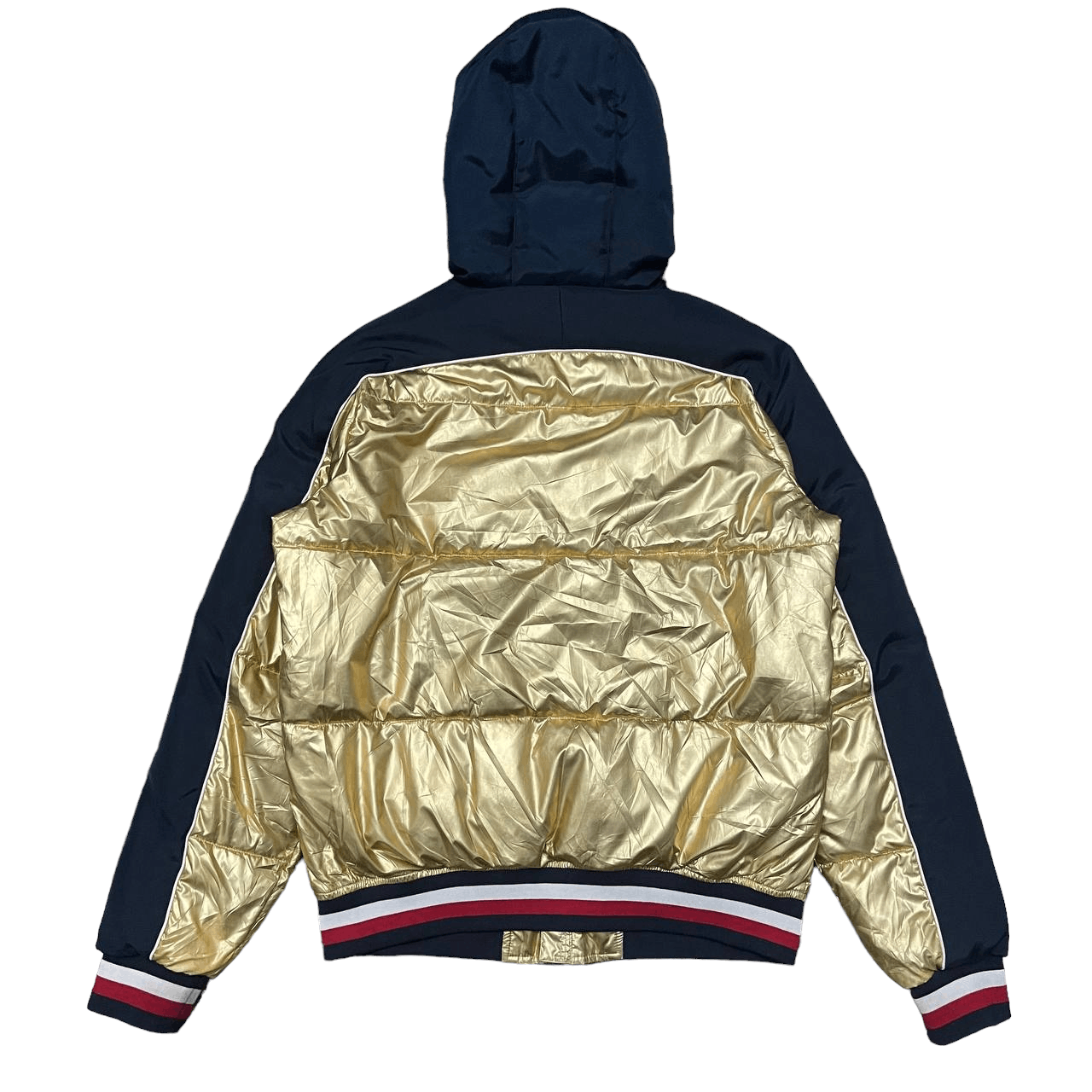 Tommy Hilfiger Vintage Tommy Hillfiger Puffer Down Jacket Gold Size US S / EU 44-46 / 1 - 14 Thumbnail