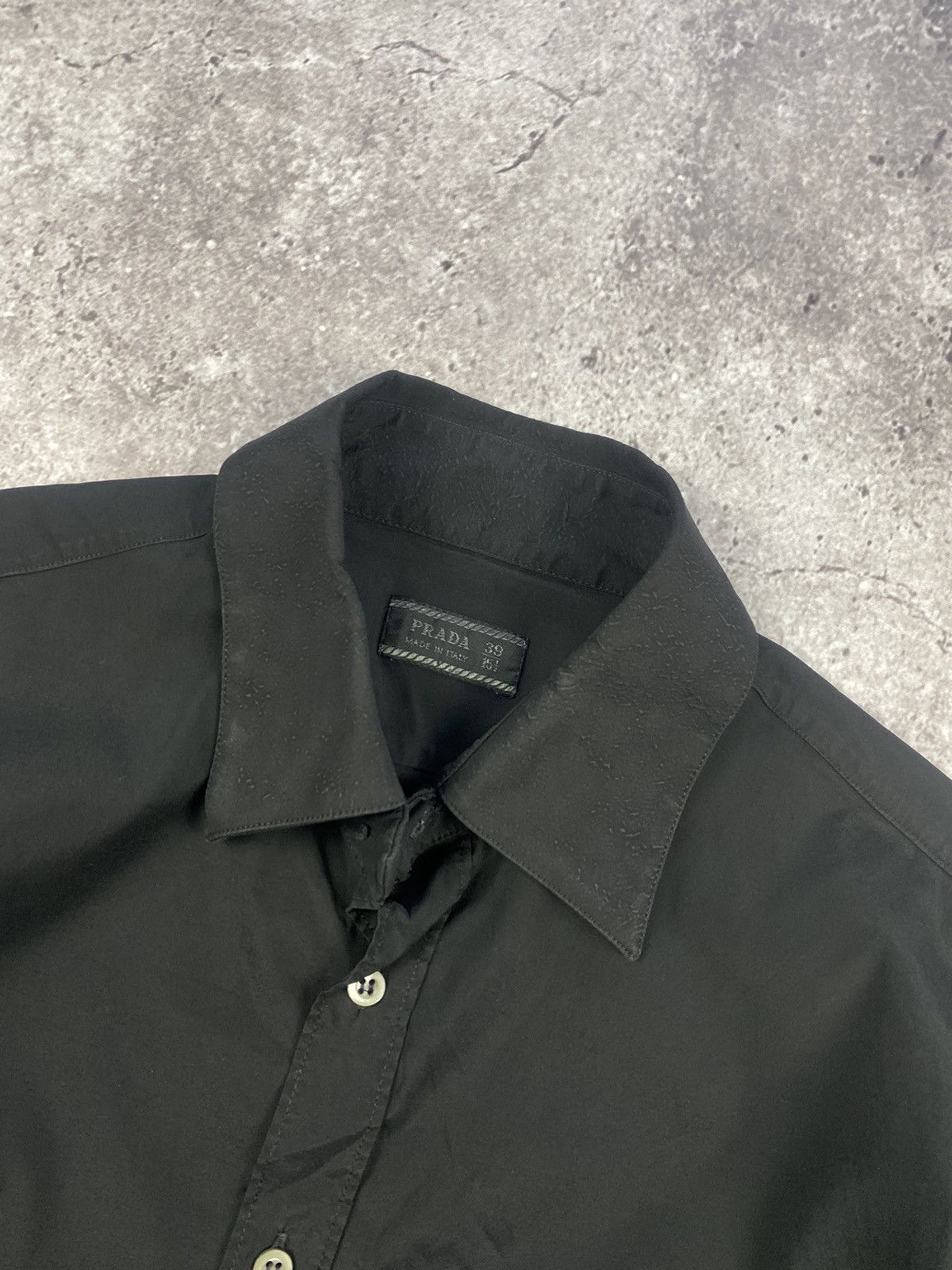 Prada Prada Pocket Nylon button ups Shirt long sleeve Size US M / EU 48-50 / 2 - 5 Thumbnail