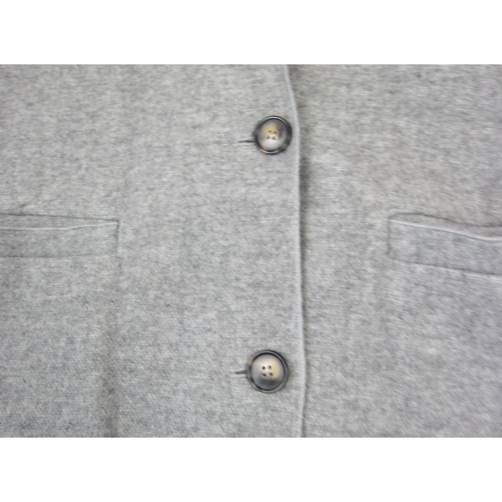 Zara Zara Trafaluc Jacket Womens L Gray Wool Blend Overcoat Long Classic Winter Overcoat Jacket Size L / US 10 / IT 46 - 4 Thumbnail