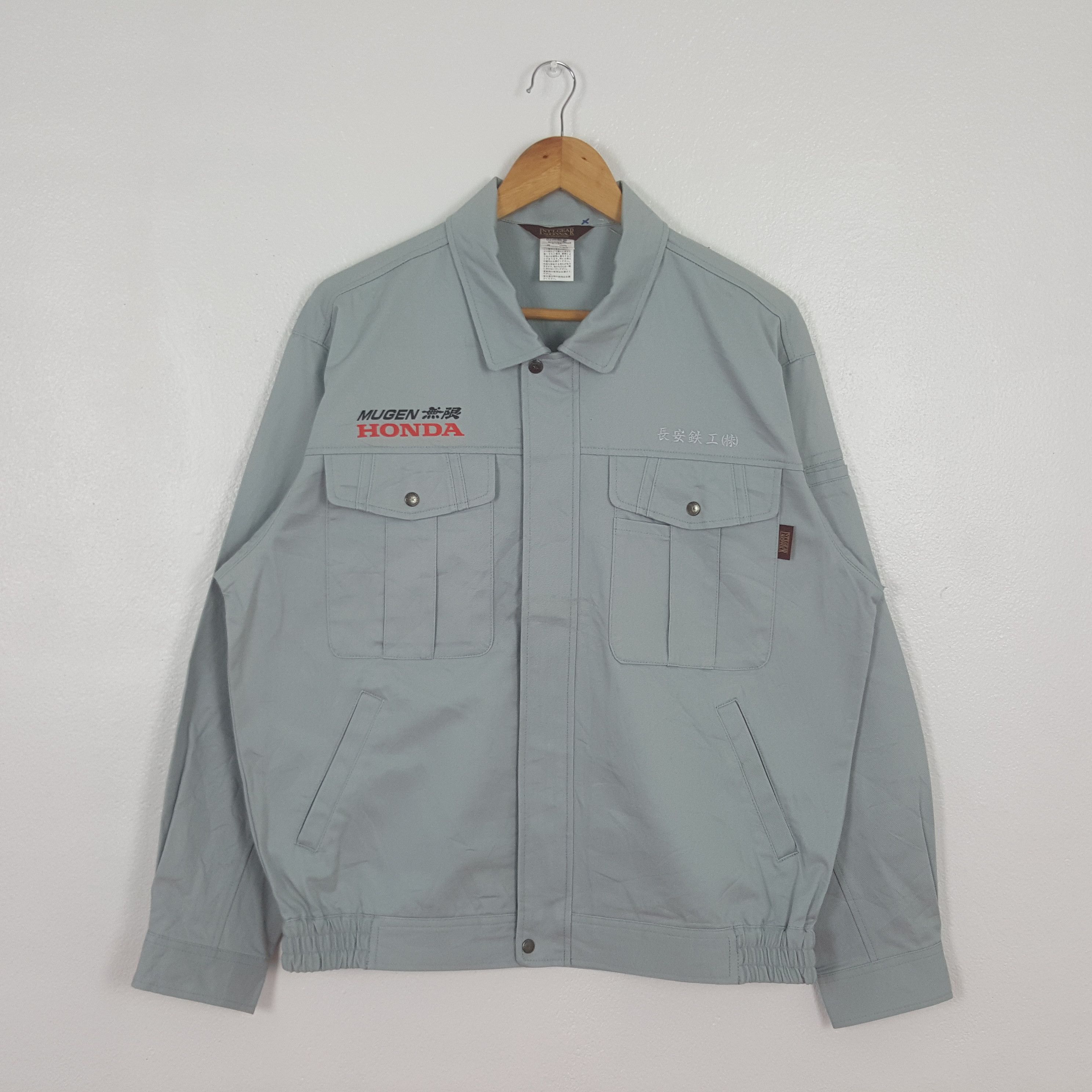 Honda Vintage Mugen Honda Japanese Racing Custom Jacket C304N5 Size US L / EU 52-54 / 3 - 3 Thumbnail