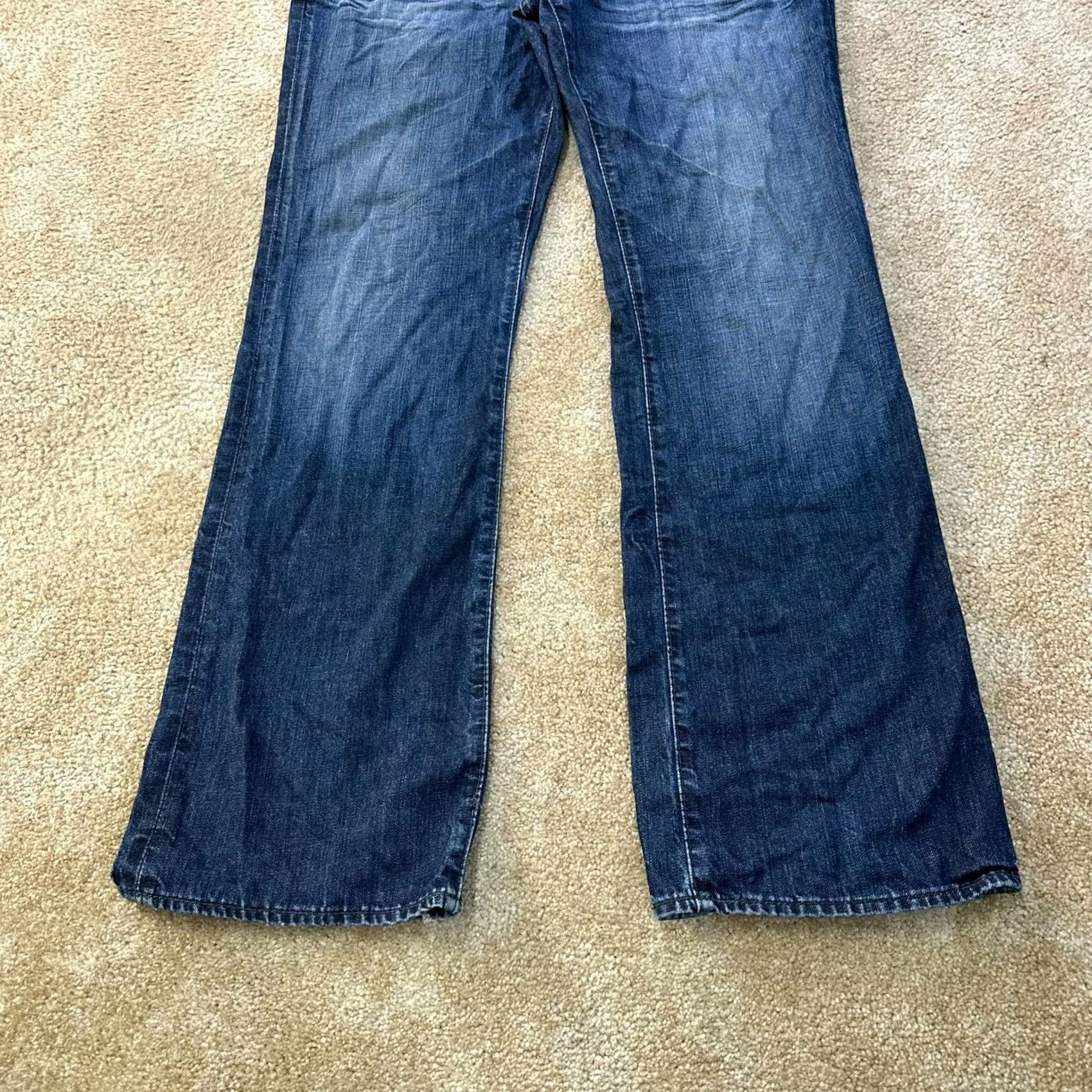 Vintage BKE Buckle Jeans Men’s 33x33 Blue Denim Bootcut Stretch Regular 5-Pocket Belt Loops Logo Embroidered Mid Rise Vintage No N/A Size US 33 - 2 Thumbnail