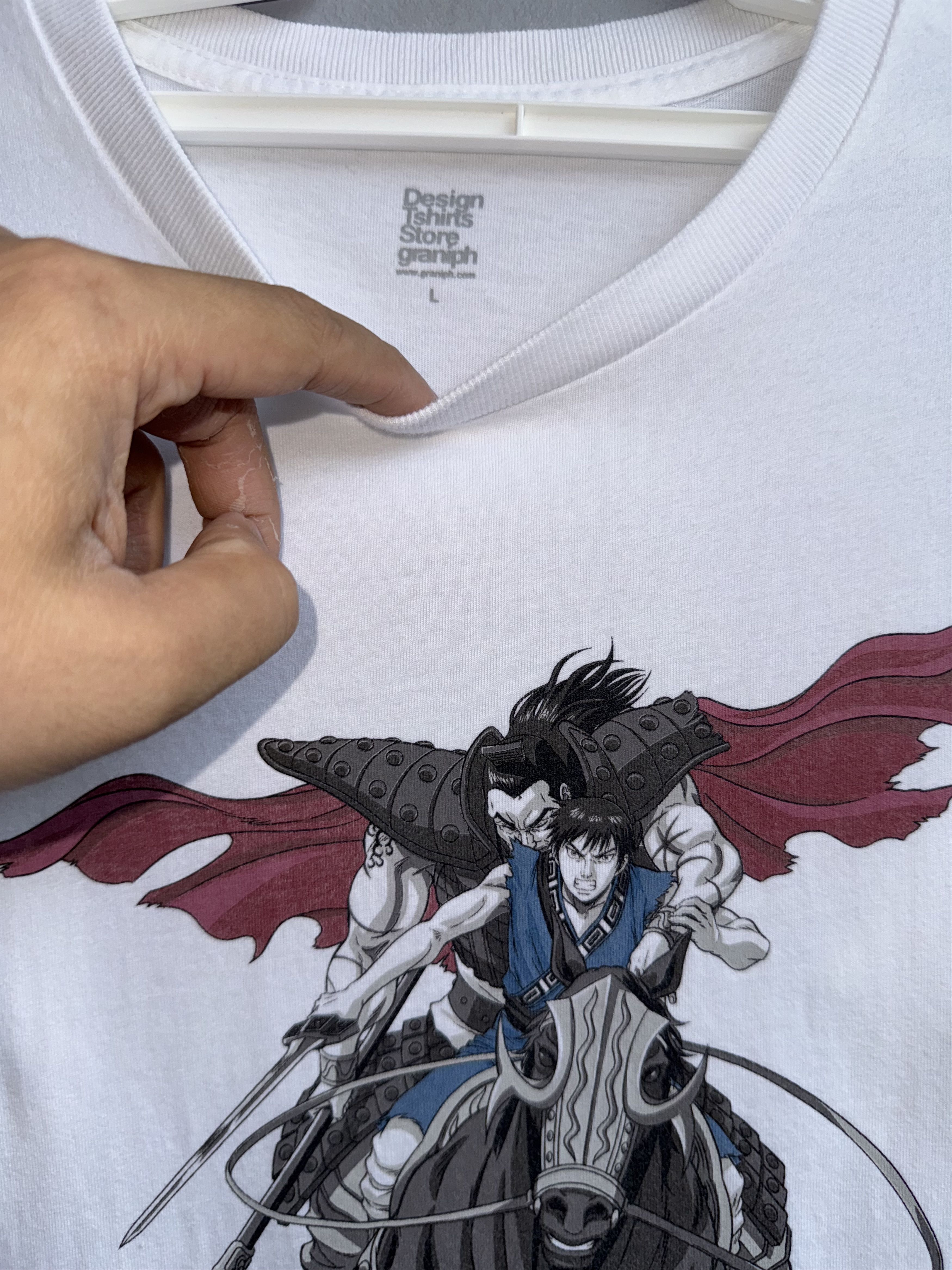 Anime × Japanese Brand Kingdom Shin & Ouki Shirt Size US L / EU 52-54 / 3 - 2 Thumbnail
