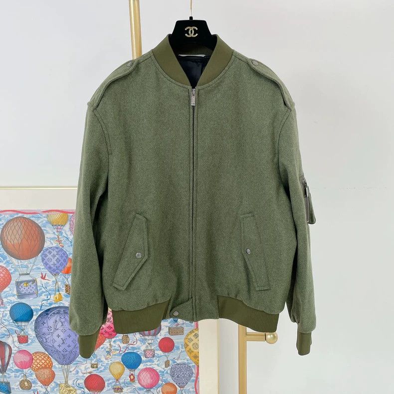 Valentino Valentino woolen embroidered coat Size L / US 10 / IT 46 - 1 Thumbnail