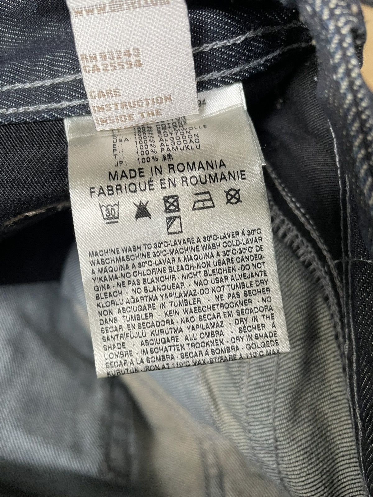 Diesel Vintage Y2K Diesel Ruky Flare Denim Jeans Size US 32 / EU 48 - 21 Thumbnail