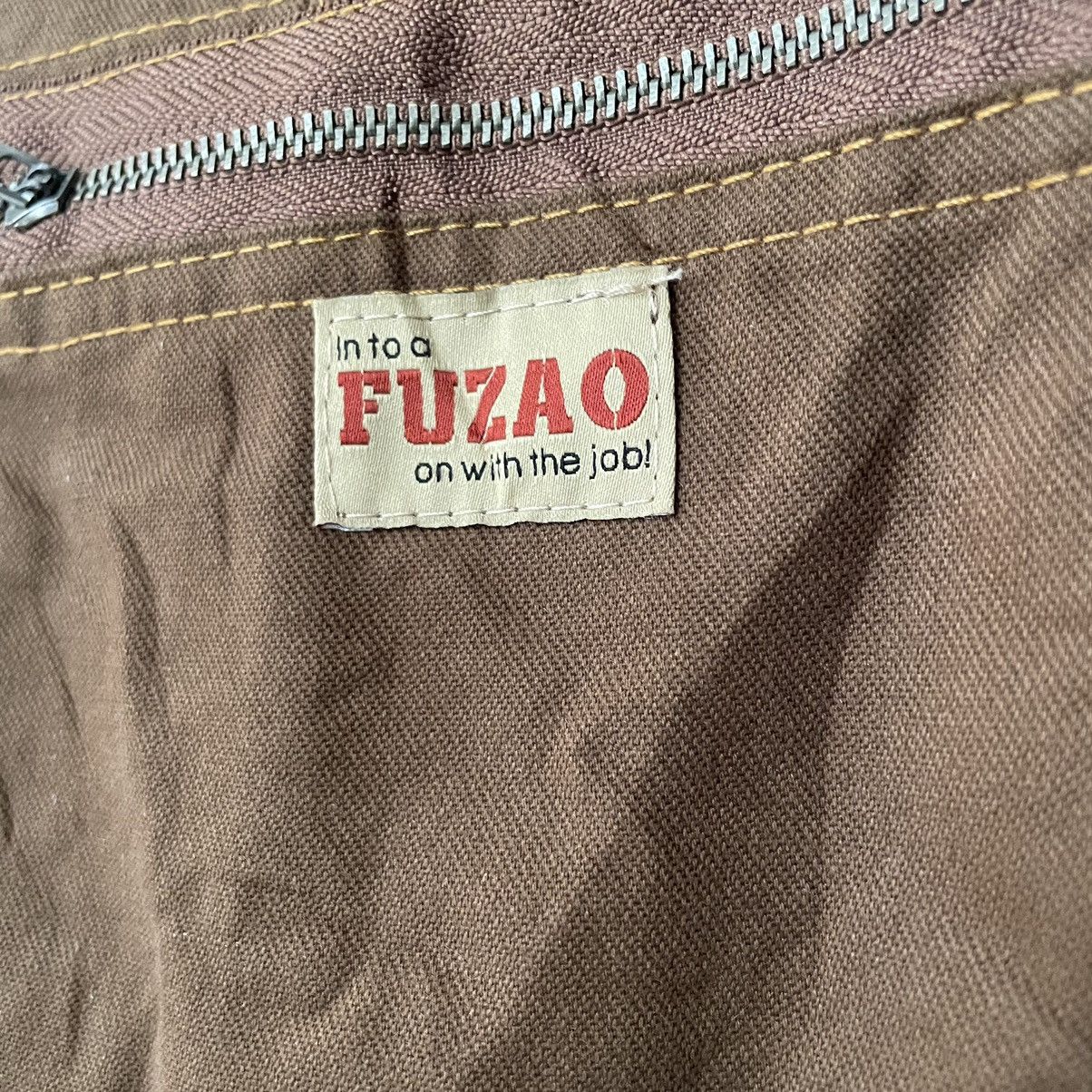 Other Fuzao Brand Overall Cotton Duck Twill Canvas Brown Size US 42 / EU 58 - 7 Thumbnail