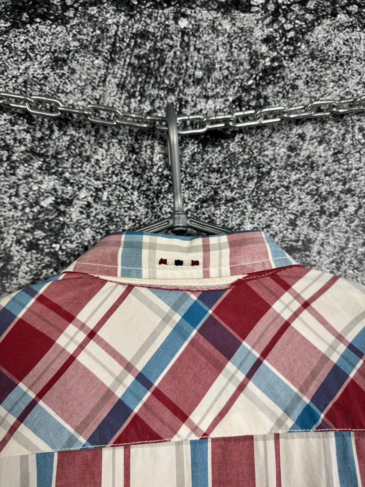 Napapijri Napapijri Long Sleeve Plaid Shirt Button Up Outdoor Size L Size US L / EU 52-54 / 3 - 15 Thumbnail