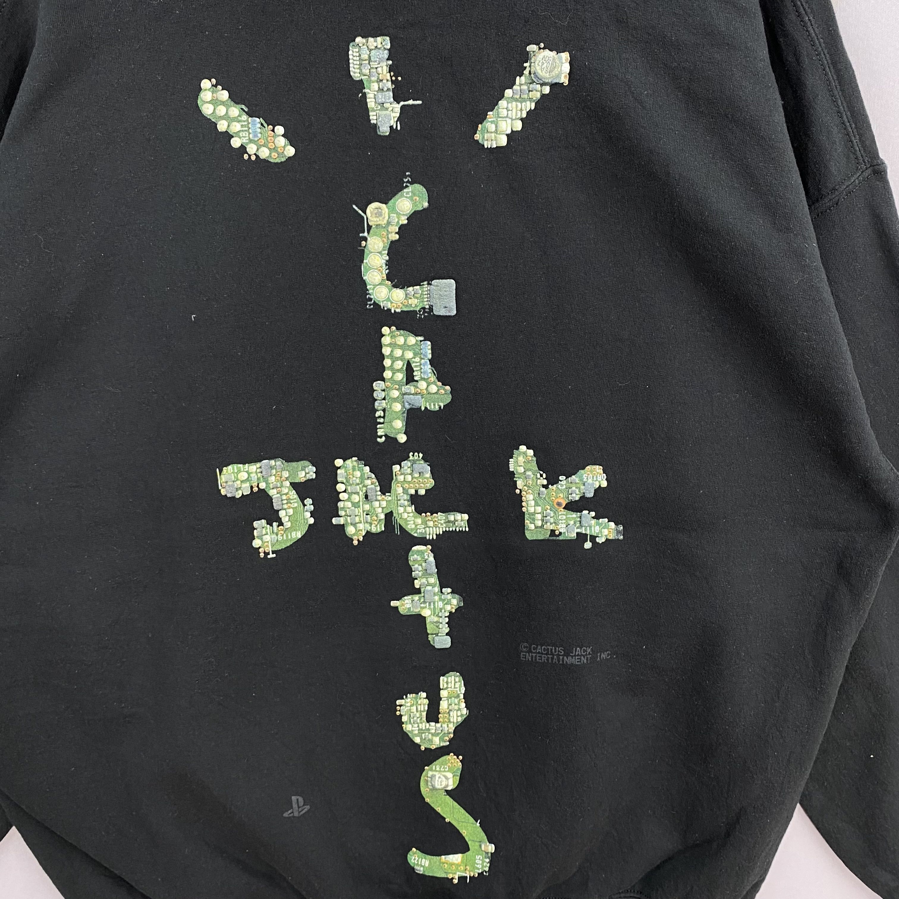Travis Scott Vintage Cactus Jack Travis Scott PlayStation Edition Hoodie Size US XL / EU 56 / 4 - 4 Thumbnail